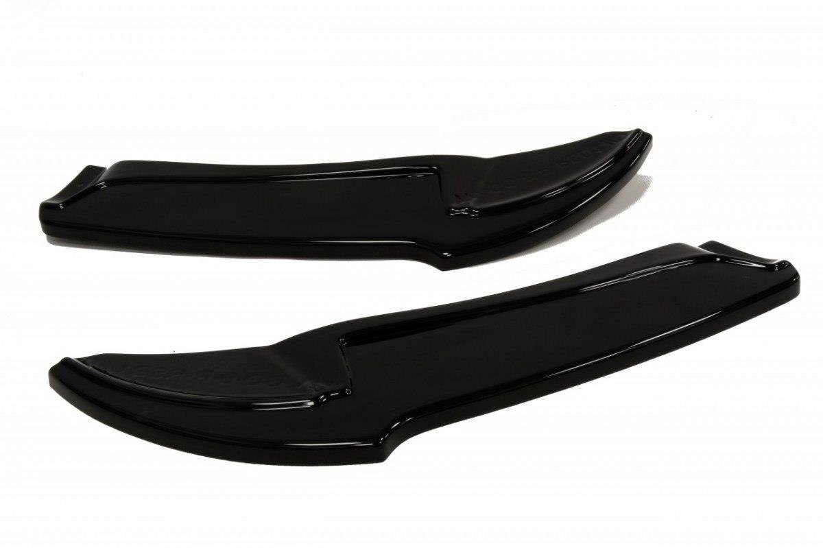 Heck Ansatz Flaps Diffusor für VW GOLF 6 R schwarz Hochglanz
