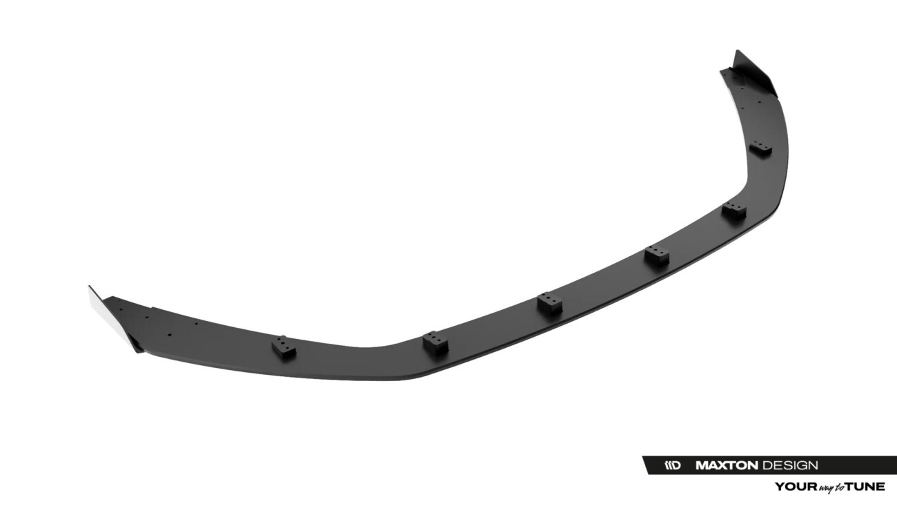 Frontlippe + Flaps passend für Jaguar F-Type X152 Facelift 2 schwarz Hochglanz