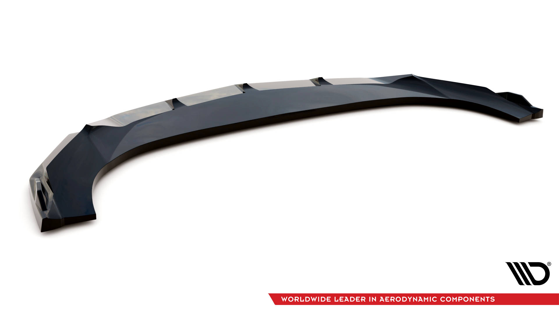 Frontlippe V.3 passend für Lamborghini Urus Mk1 schwarz Hochglanz