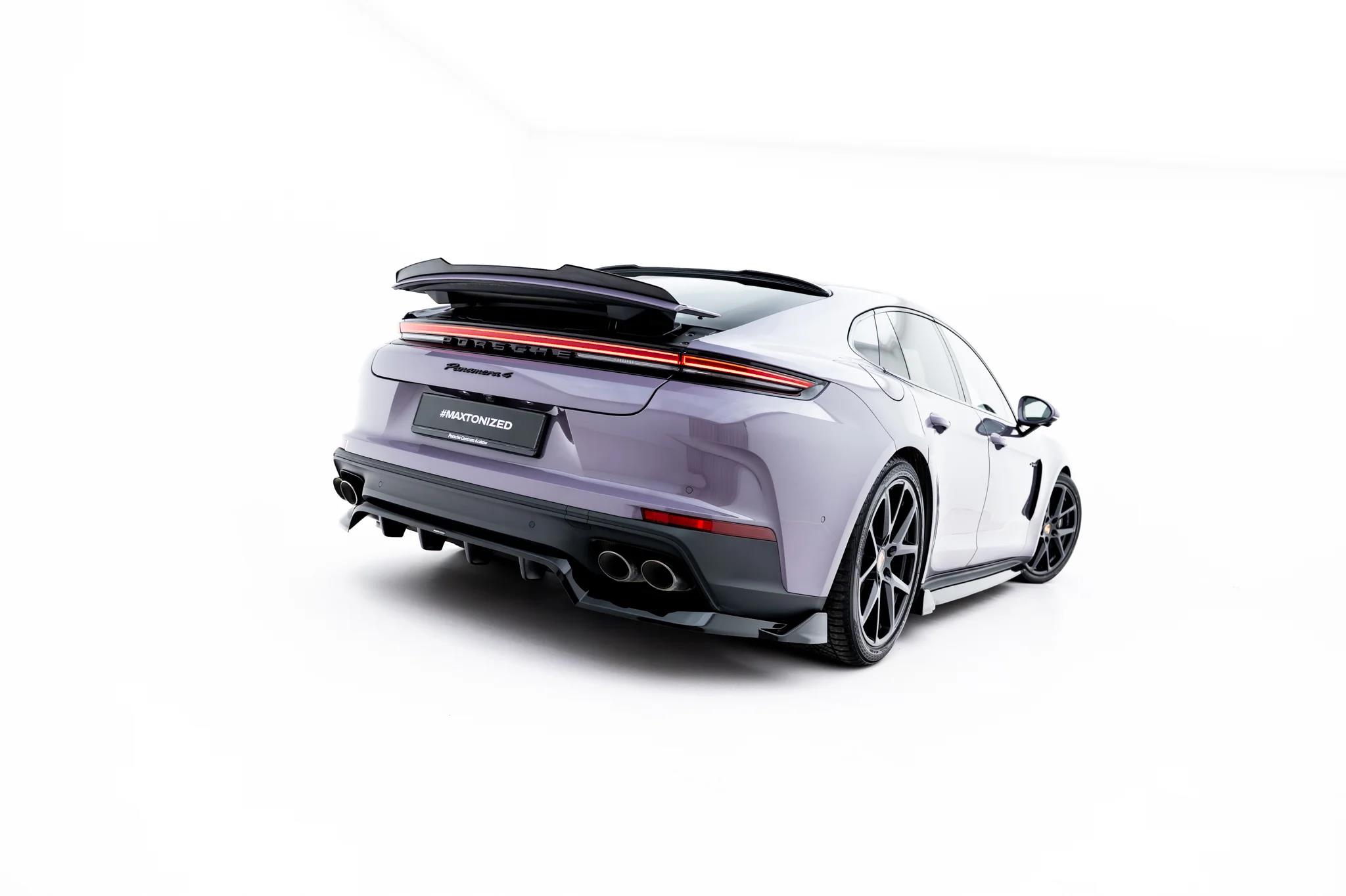 Heckspoiler Lippe Porsche Panamera 4 / 4S E-Hybrid / 4 E-Hybrid 972 schwarz Hochglanz