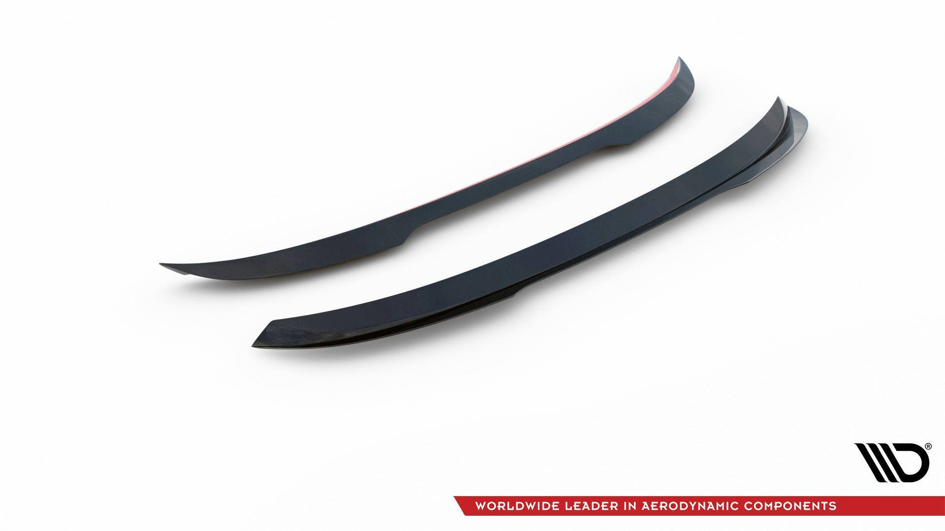 Spoiler CAP für Skoda Octavia Combi Standard / RS Mk4 / Mk4 Facelift schwarz Hochglanz