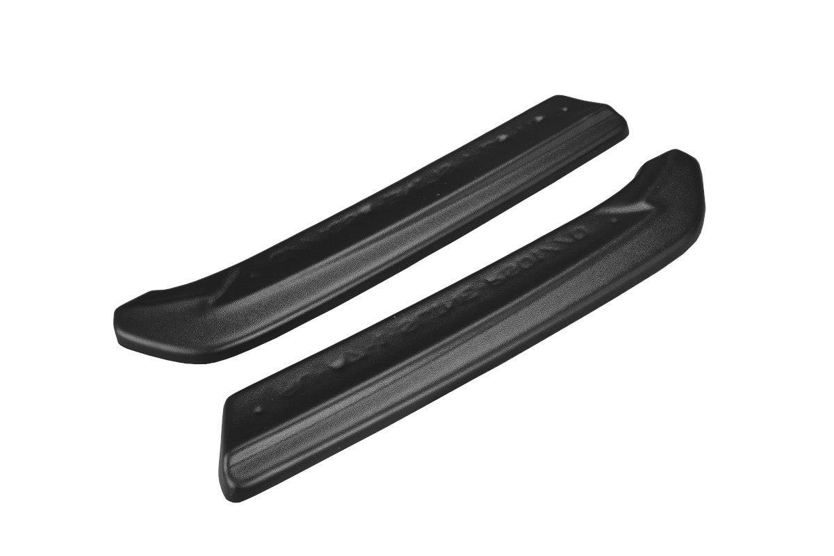 Heck Ansatz Flaps Diffusor V.1 für Audi A7 S-Line C7 schwarz Hochglanz