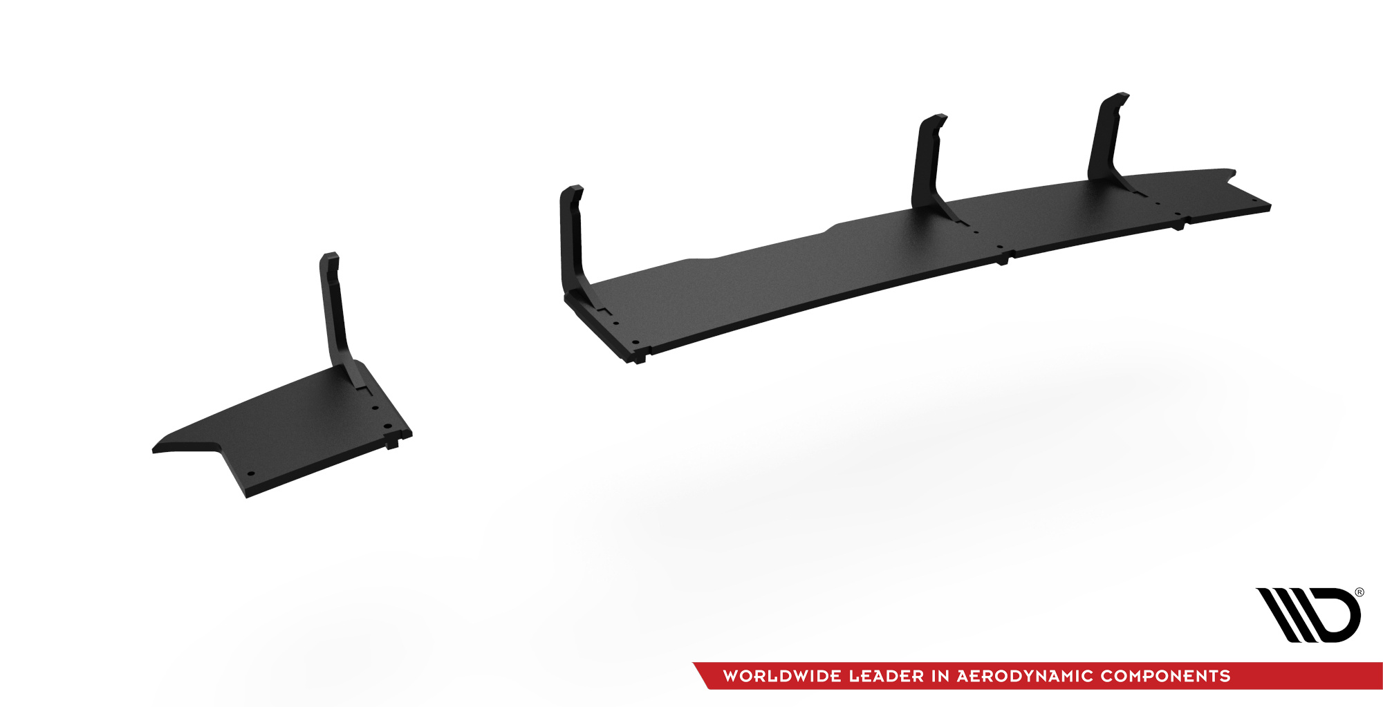 Street Pro Heckschürze Heck Ansatz Diffusor passend für Hyundai I20 N Mk3 rot