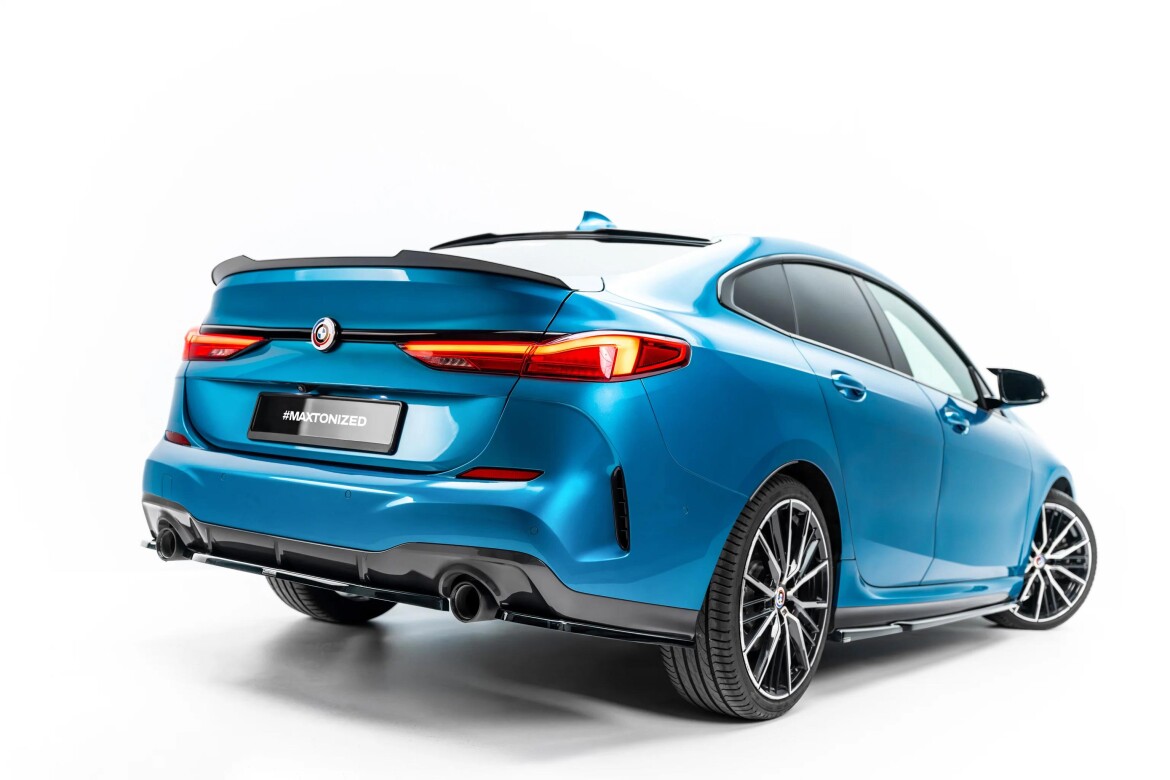 Diffusor Flaps V.2 passend für BMW 2 Gran Coupe M-Paket F44 schwarz Hochglanz