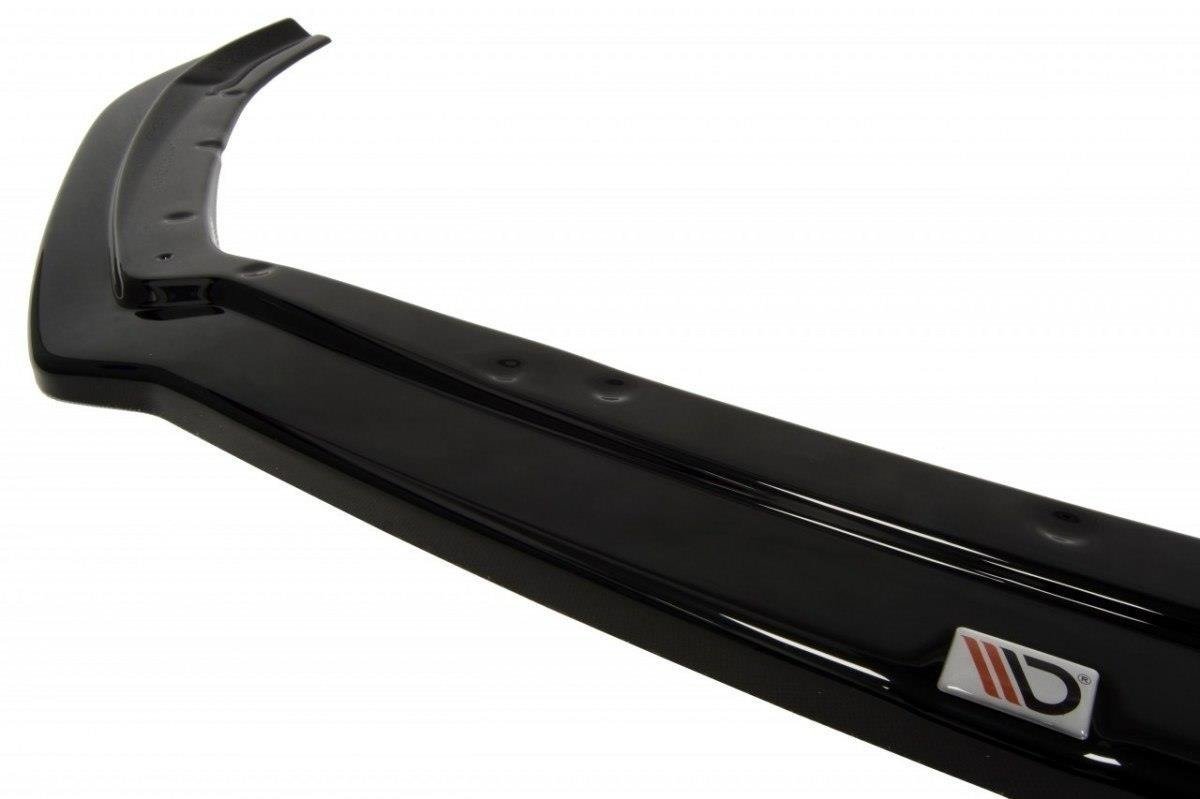 Street+ Spoilerlippe Front Ansatz V.4 passend für Ford Focus RS Mk3 schwarz Hochglanz