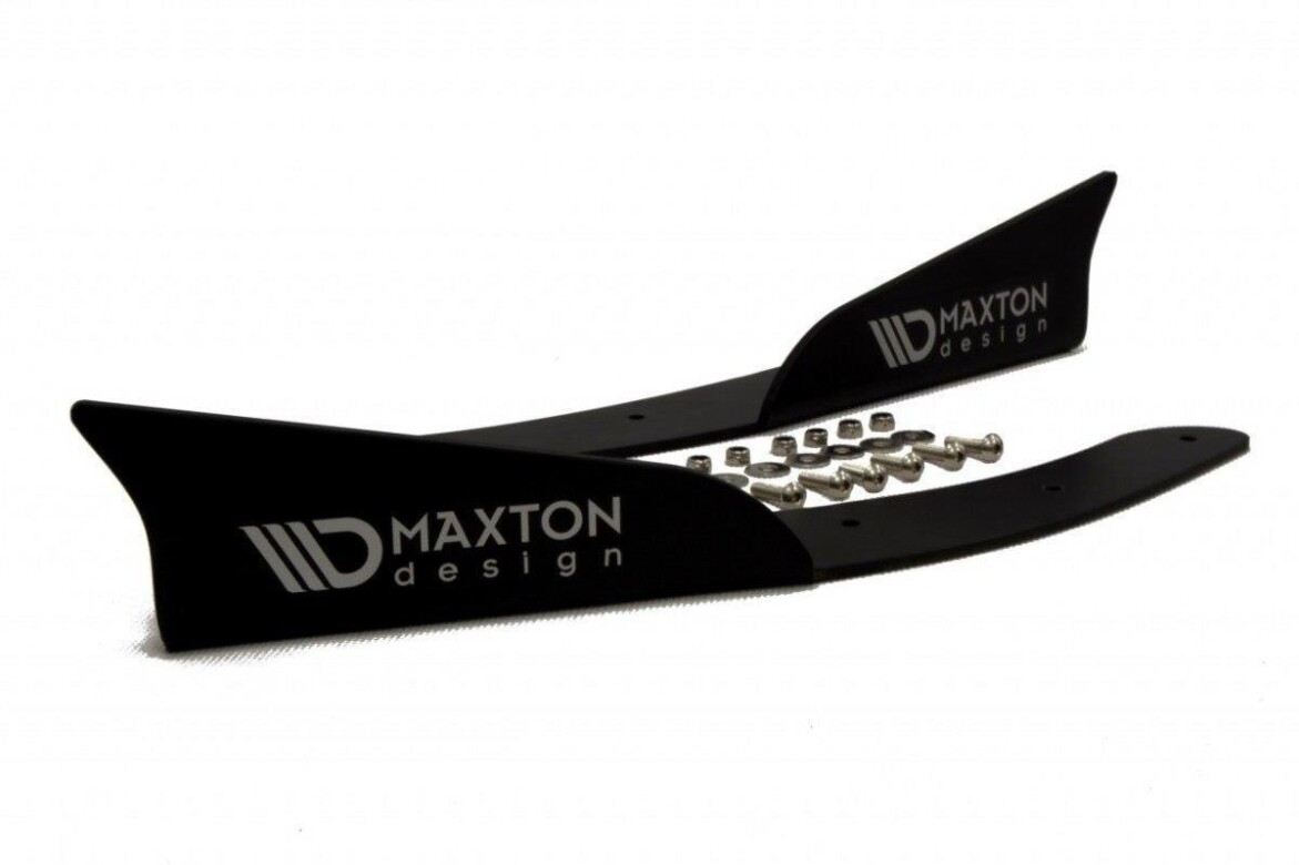UNIVERSAL Frontansatz WINGLETS schwarz matt