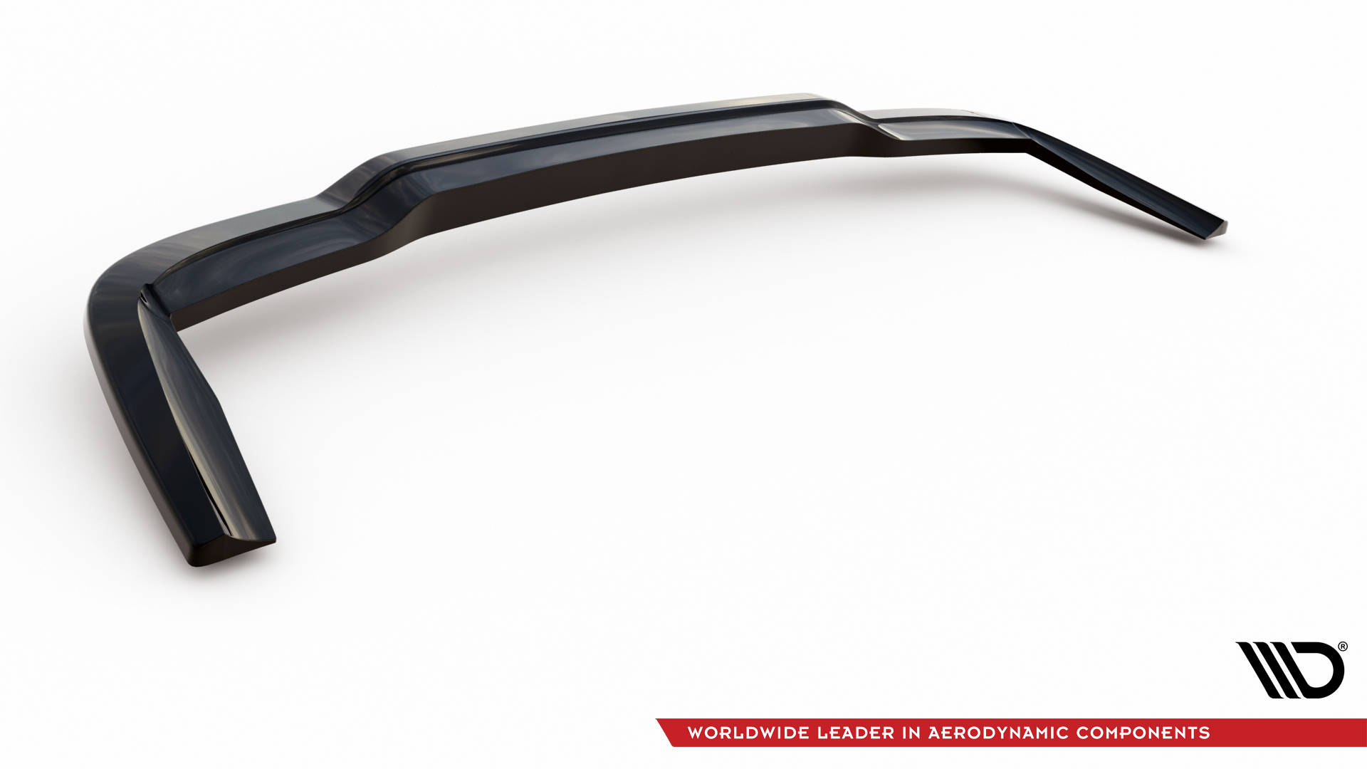Street+ Mittlerer Diffusor RACE Heck Ansatz passend für Mercedes B W246 FL schwarz Hochglanz