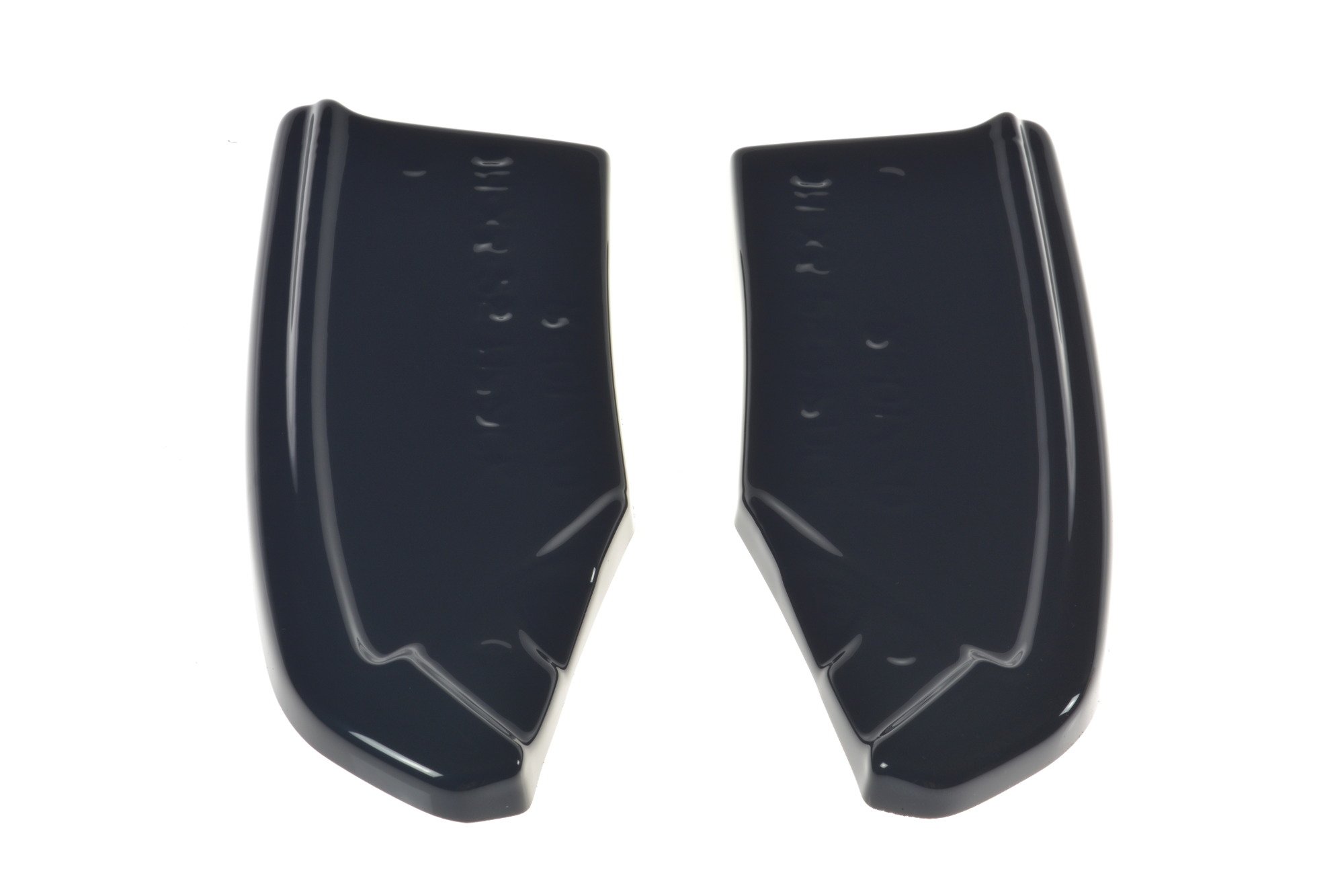 Heck Ansatz Flaps Diffusor für BMW X3 F25 M-Paket Facelift schwarz matt
