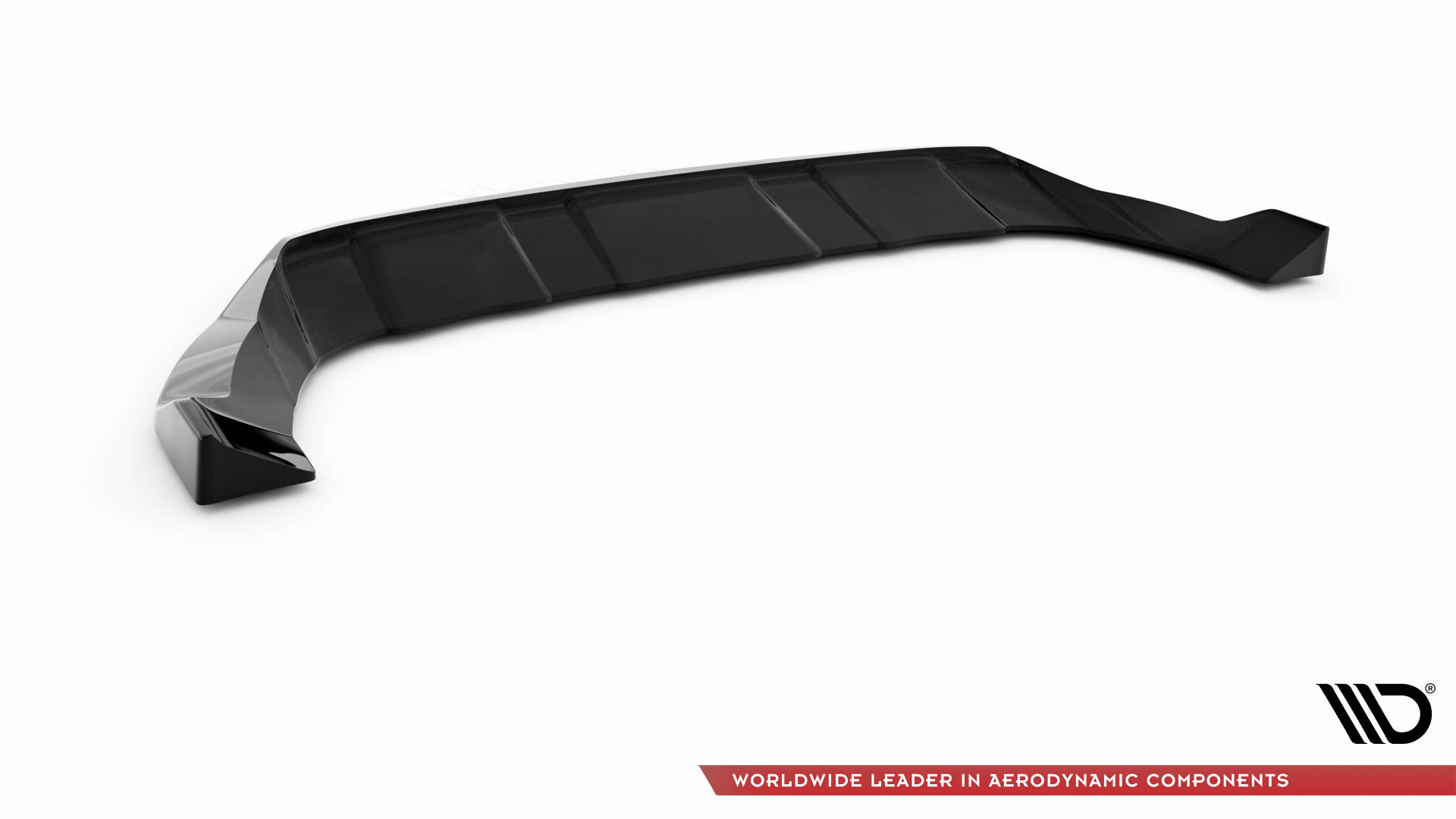 Street+ Spoilerlippe Front Ansatz passend für Seat Ateca Mk1 schwarz Hochglanz