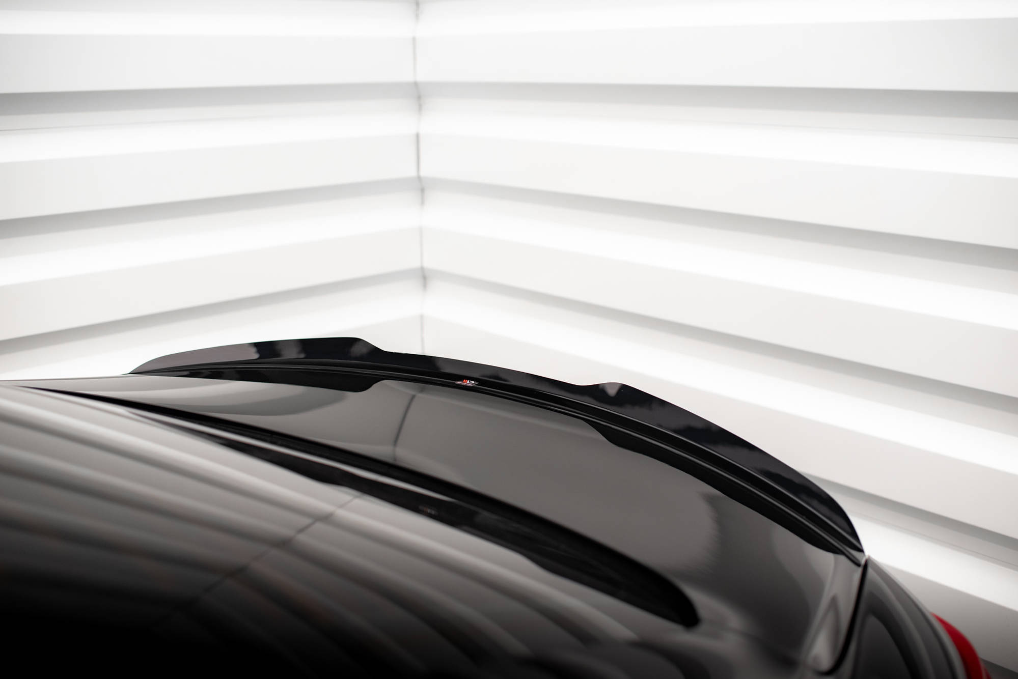 Heckspoiler Lippe passend für Infiniti Q50 S Mk1 schwarz Hochglanz
