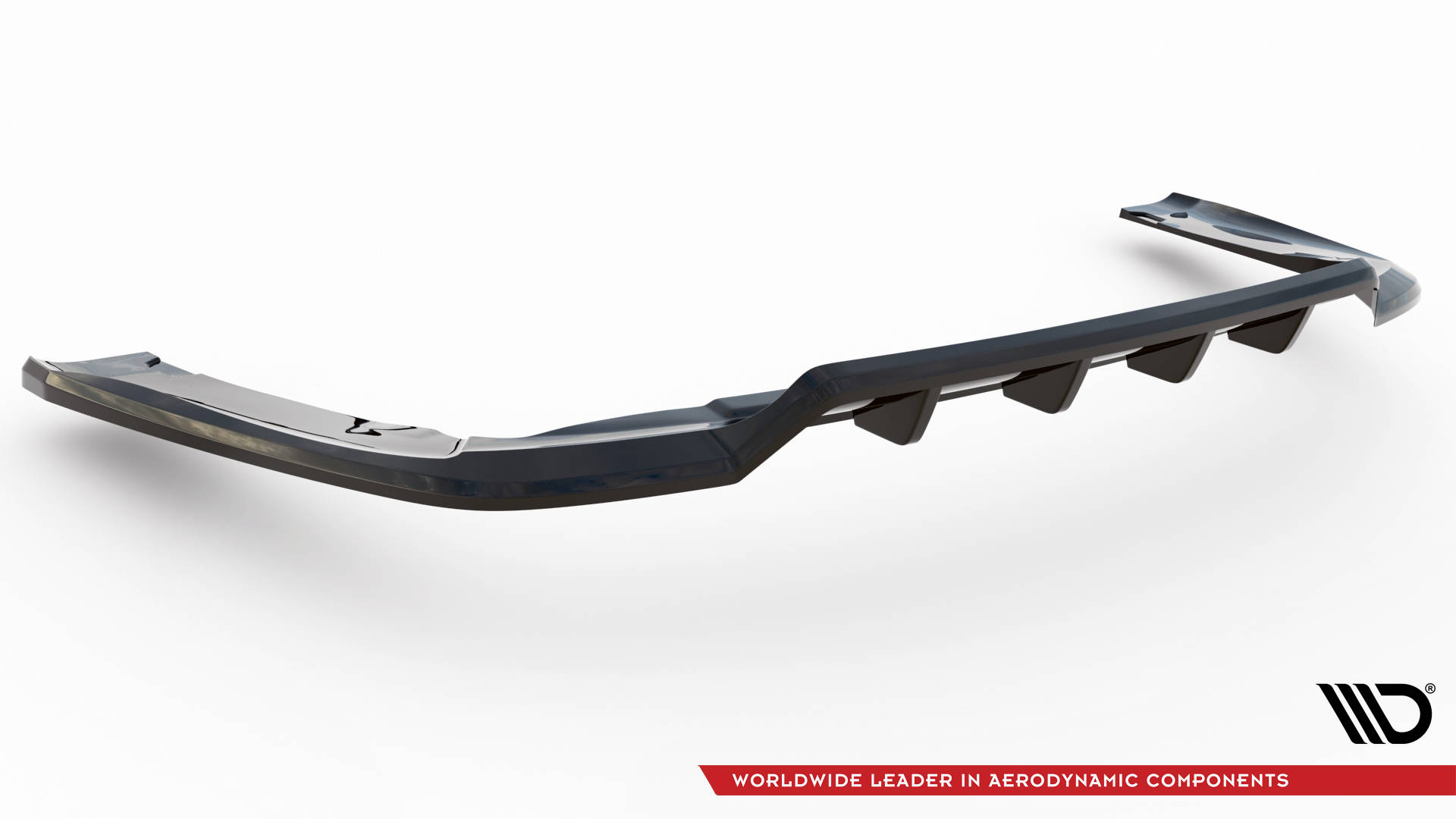Diffusor Heckansatz passend für Chrysler Pacifica Mk2 schwarz Hochglanz