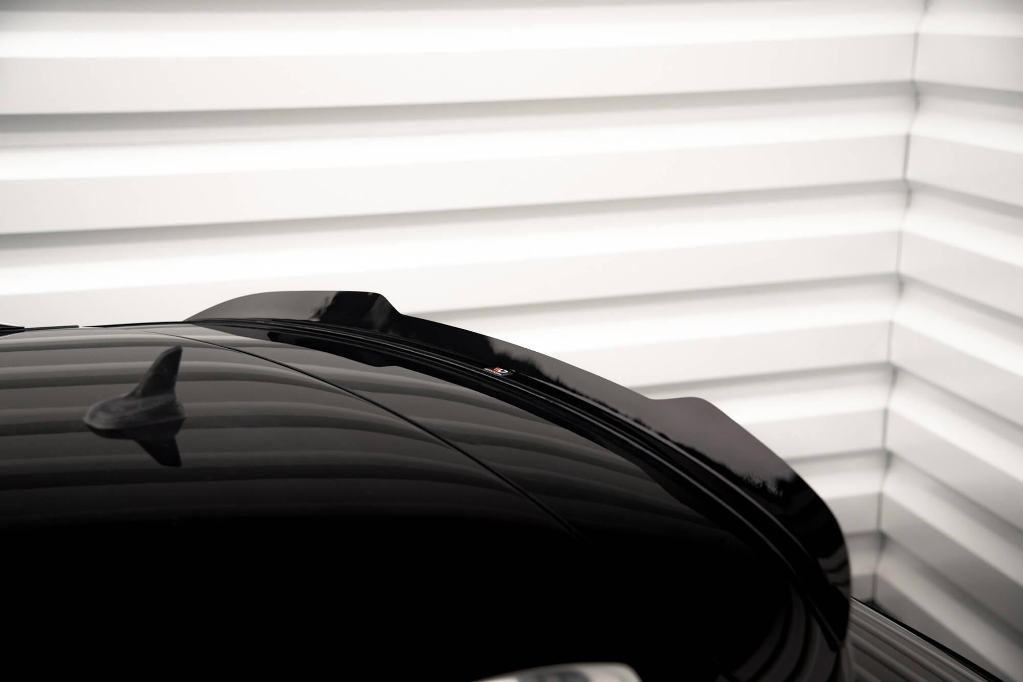 Heck Spoiler Aufsatz Abrisskante V.2 passend für Audi A6 Avant C7 schwarz Hochglanz