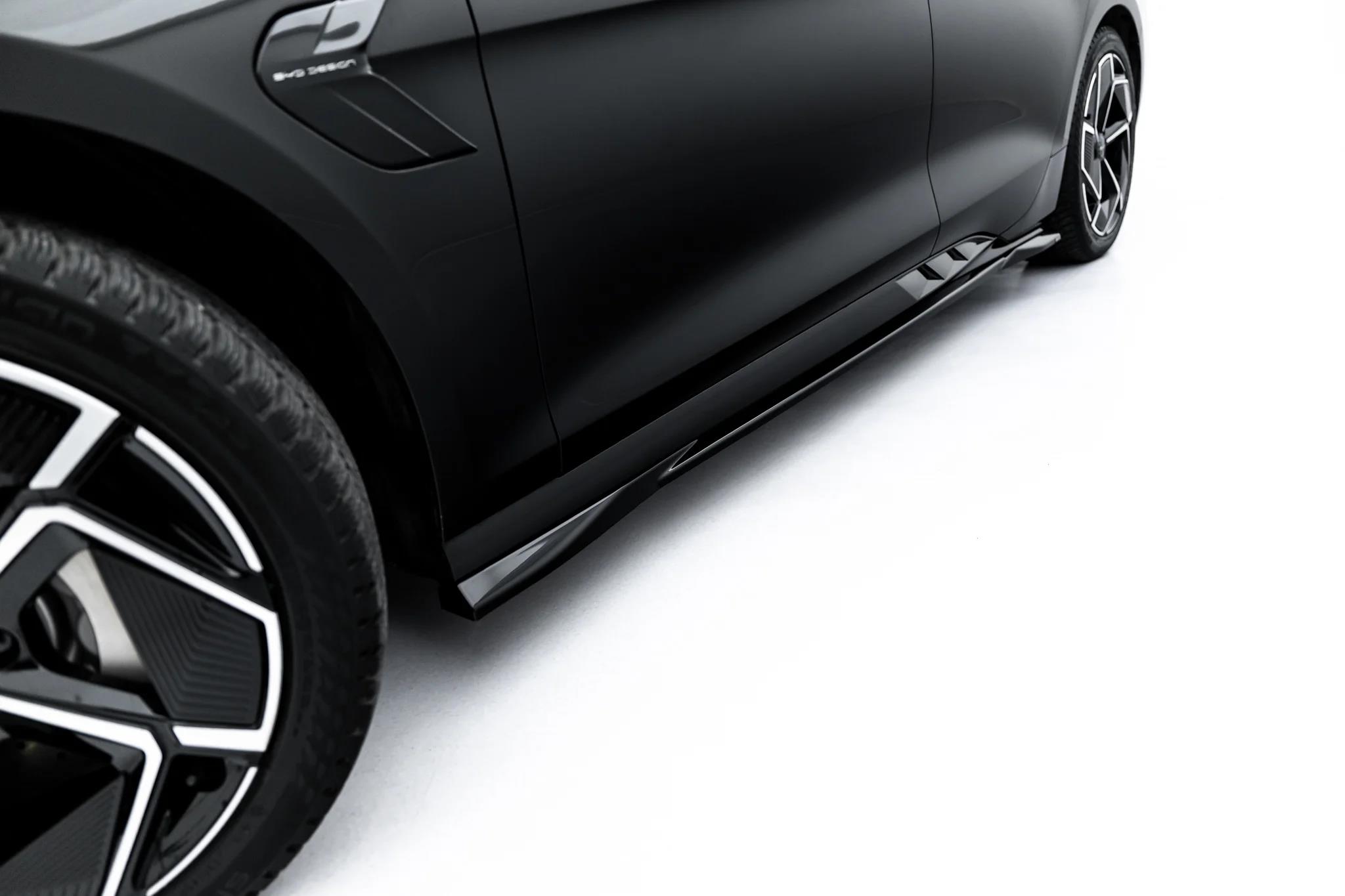 Seitenschweller Ansatz Paar passend für BYD Seal Mk1 schwarz Hochglanz