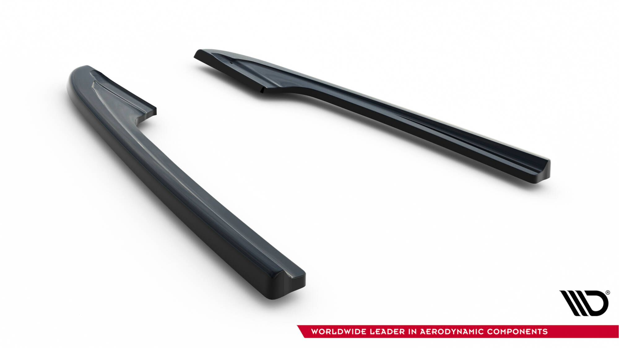 Street+ Heck Ansatz Flaps V.2 passend für Audi RS6 C7 / C7 FL schwarz Hochglanz