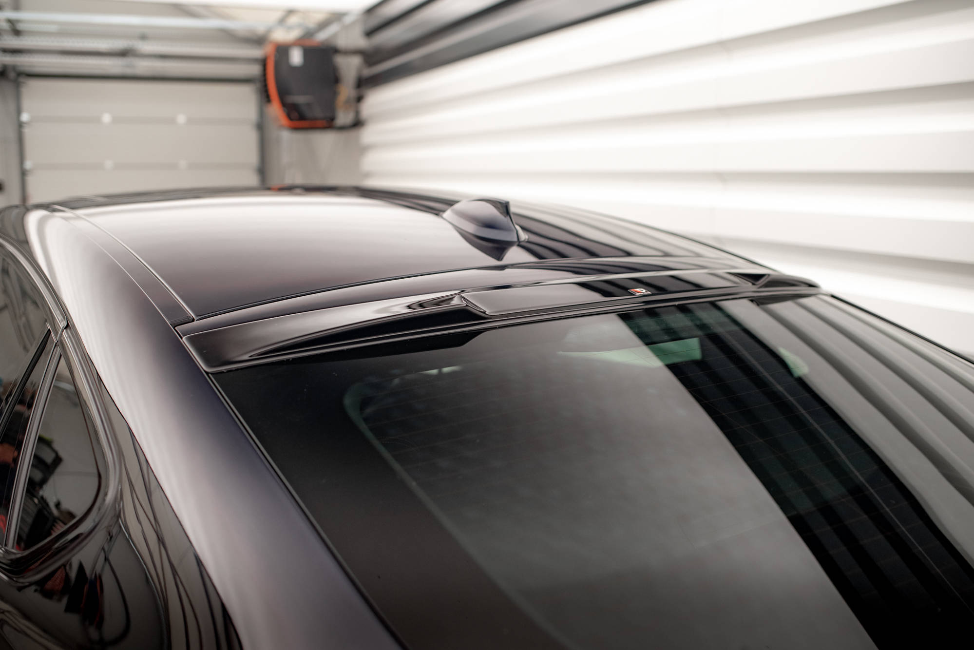 Heckscheiben Spoiler passend für BMW X6 F16 M-Paket / X6 M F86 schwarz Hochglanz