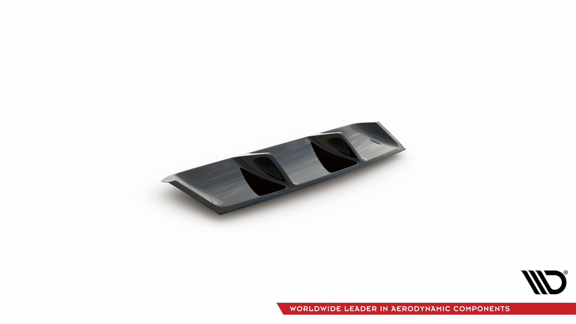 Street+ Heck Ansatz Diffusor V.1 passend für Skoda Superb Liftback / Combi Mk3 schwarz Hochglanz