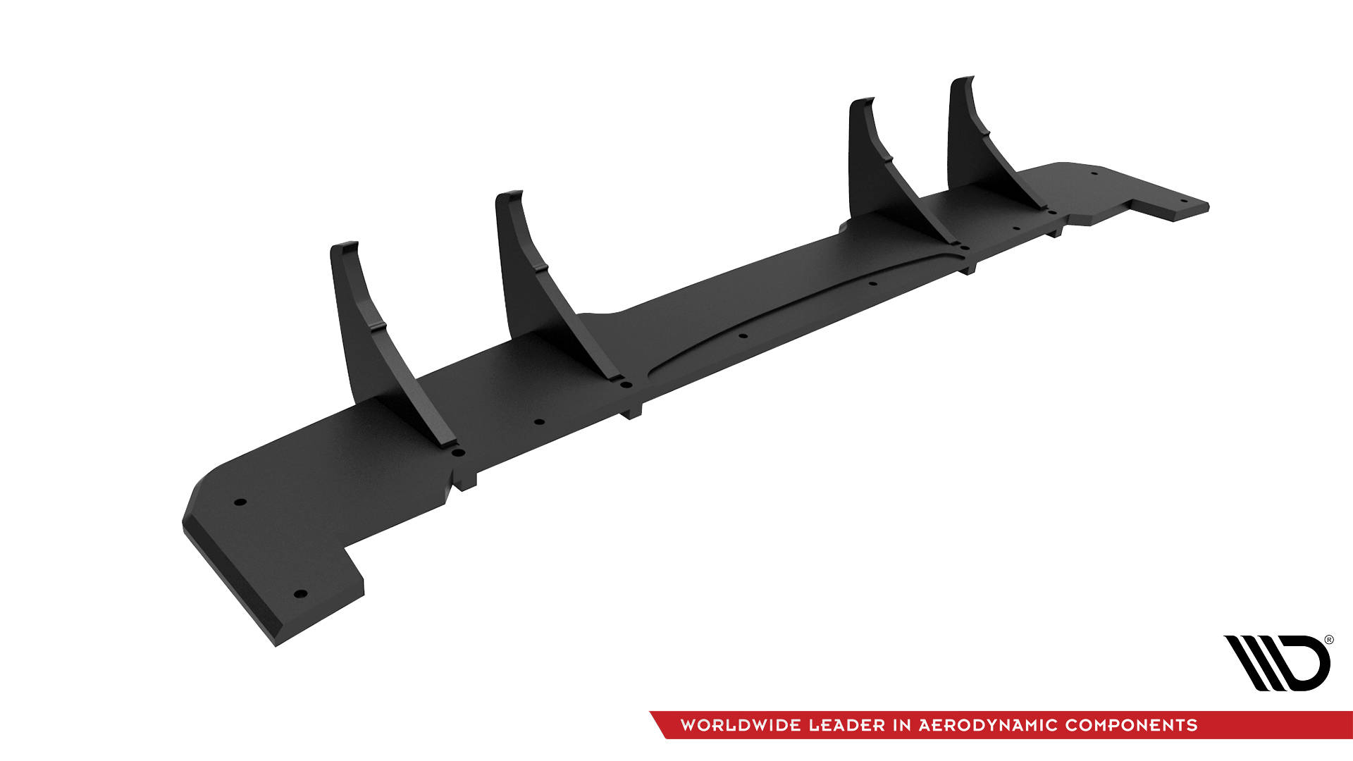 Street Pro Heckschürze Heck Ansatz Diffusor passend für Ford Kuga ST-Line Mk3 rot