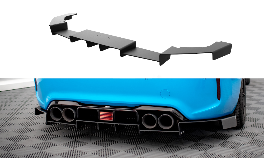 Street Pro Heckschürze Heckansatz passend für BMW M2 F87