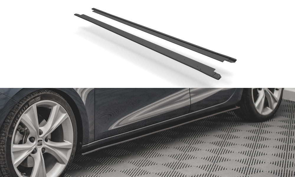 Street Pro Seitenschweller Leisten passend für Seat Leon FR Mk4
