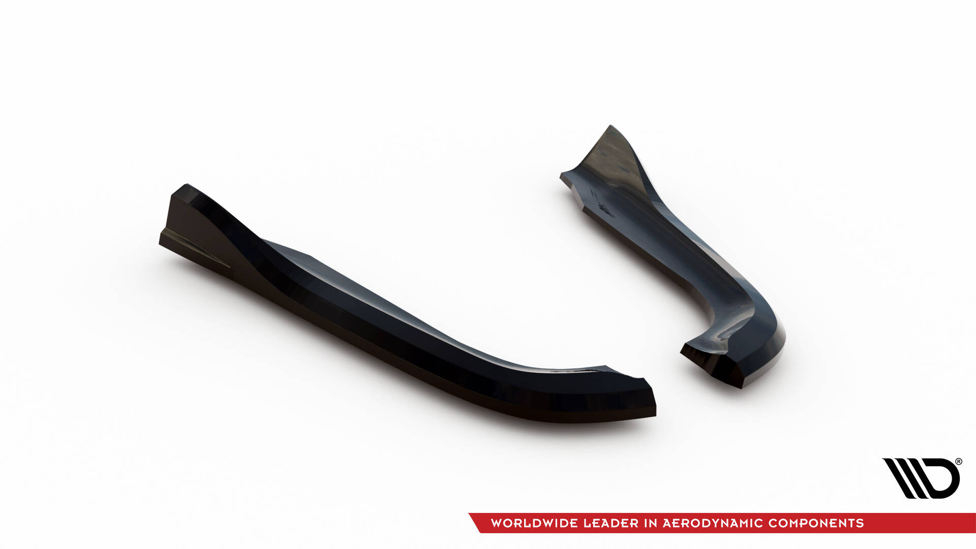 Diffusor Flaps passend für Chrysler 300 Mk2 schwarz Hochglanz