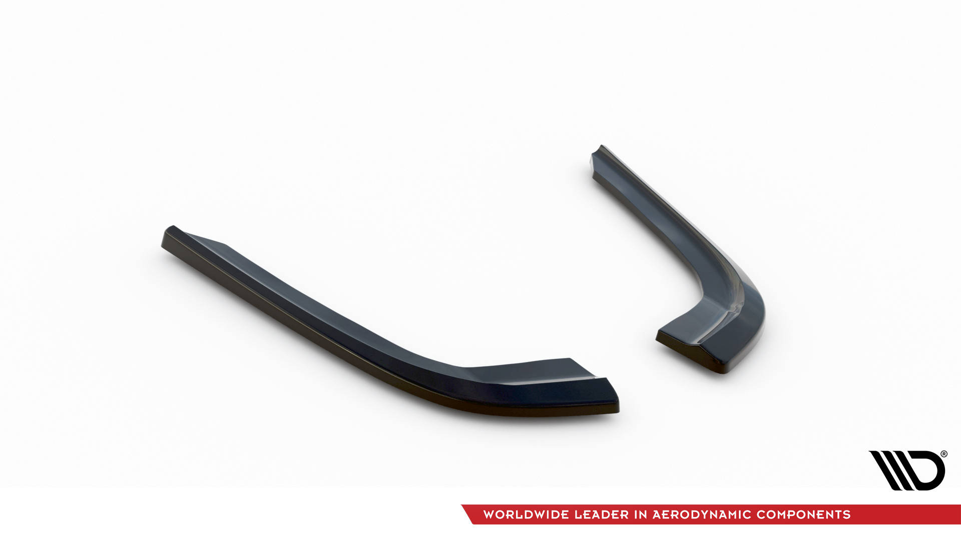 Street+ Heck Ansatz Flaps passend für BMW 3er GT F34 schwarz Hochglanz