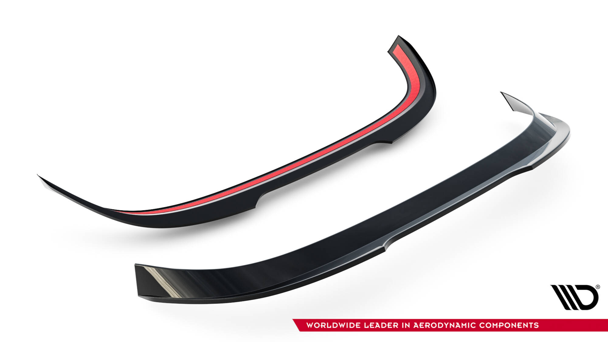 Heck Spoiler Aufsatz Abrisskante V.2 passend für VW Golf R-Performance Hatchback Mk8 FL schwarz Hochglanz
