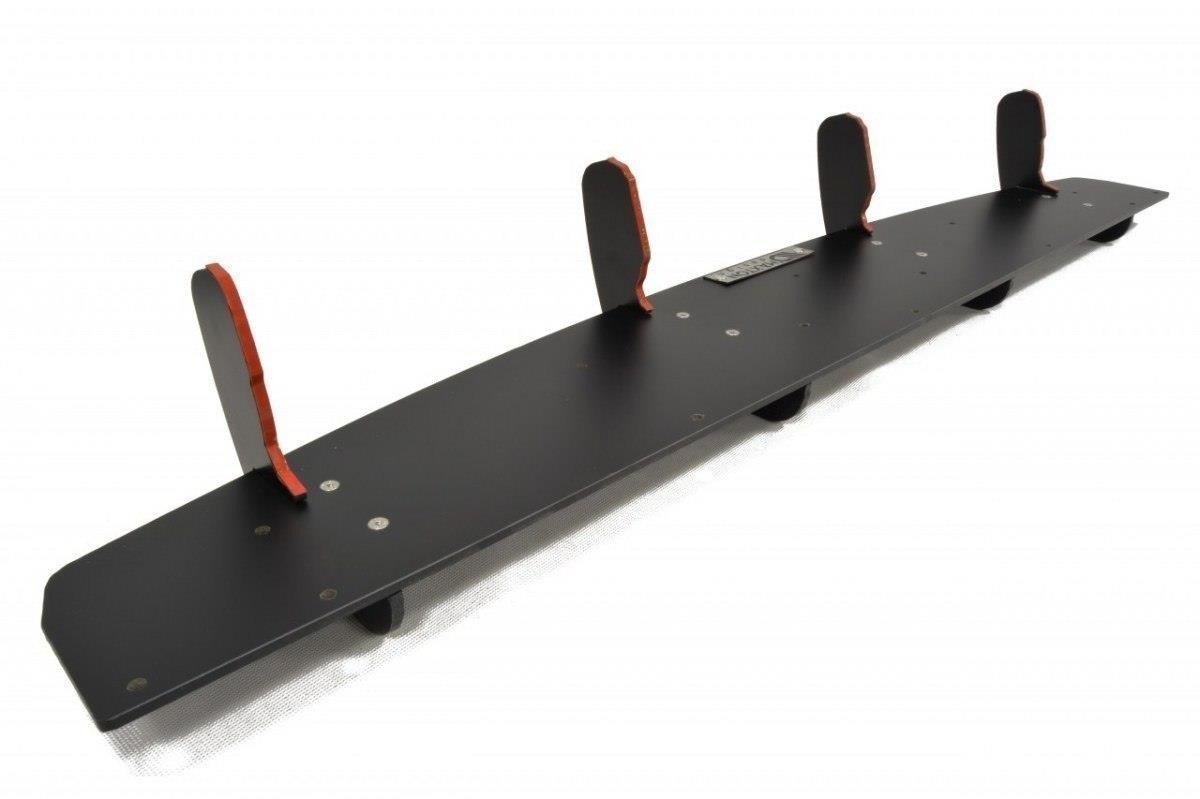 Heckschürze für & Heck Ansatz Flaps Diffusor für Audi A6 S-Line Limousine / Avant C7 auspuffendrohr 2x1
