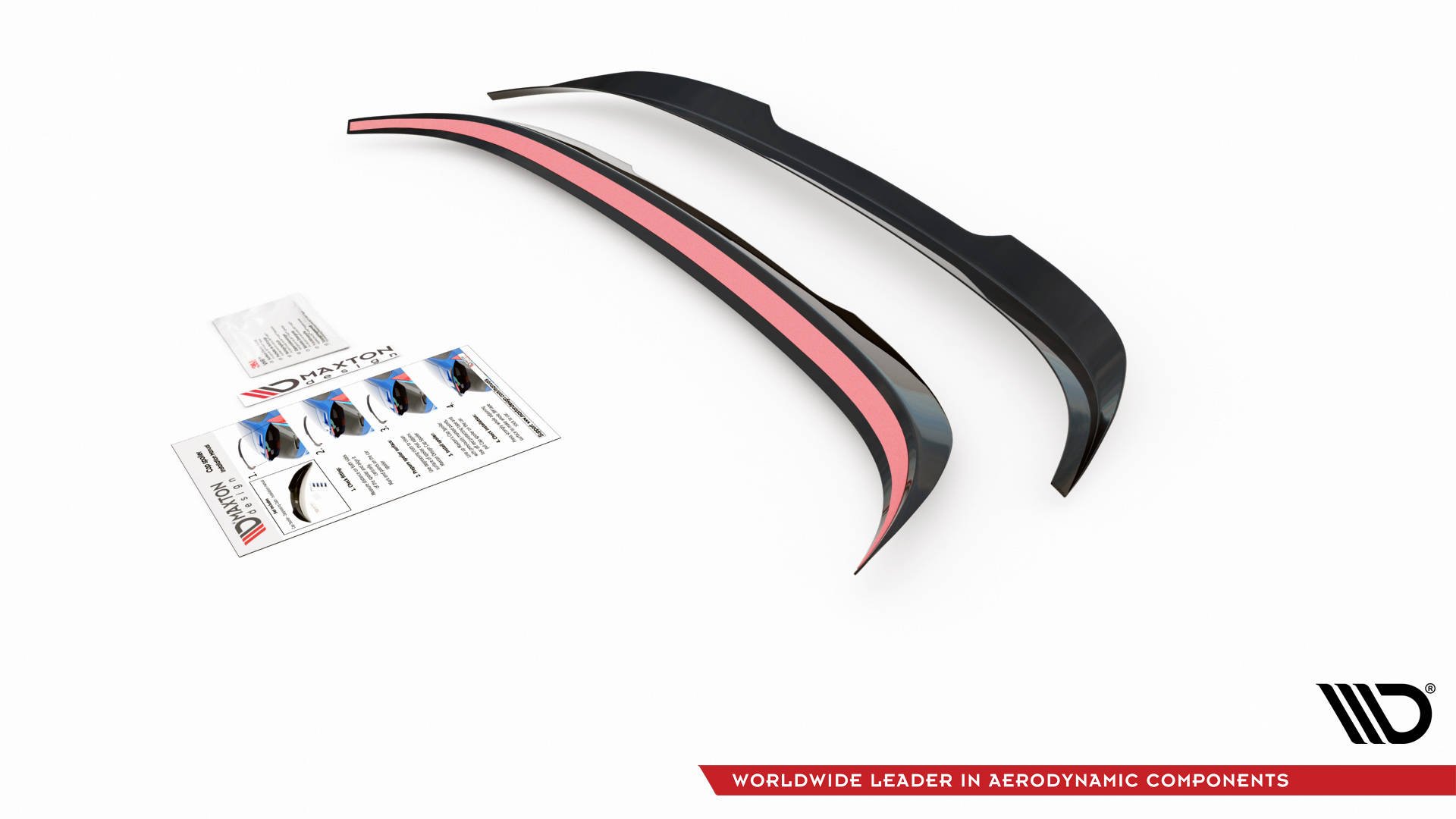 Heck Spoiler Aufsatz Abrisskante passend für Mitsubishi Lancer Sportback Mk8 schwarz matt