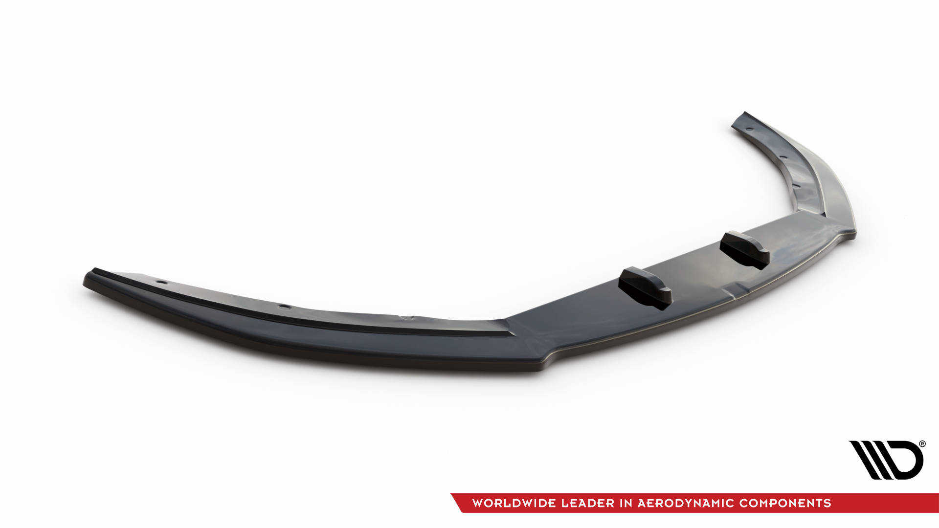 Street+ Spoilerlippe Front Ansatz passend für Ford Mustang Mk5 FL schwarz Hochglanz