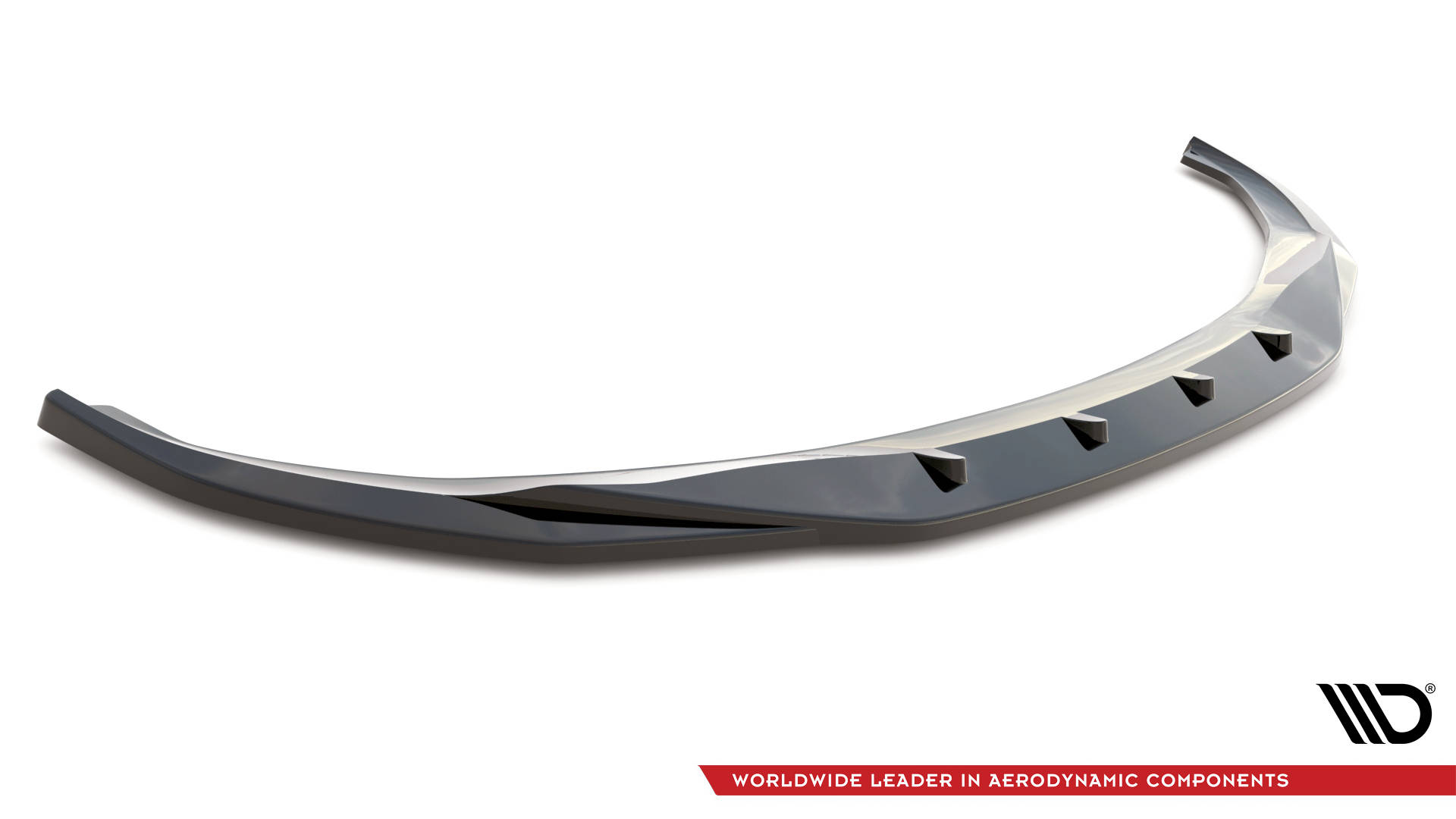 Street+ Spoilerlippe Front Ansatz V.3 passend für BMW 4er / i4 Gran Coupe M-Paket / M440i G26 schwarz Hochglanz