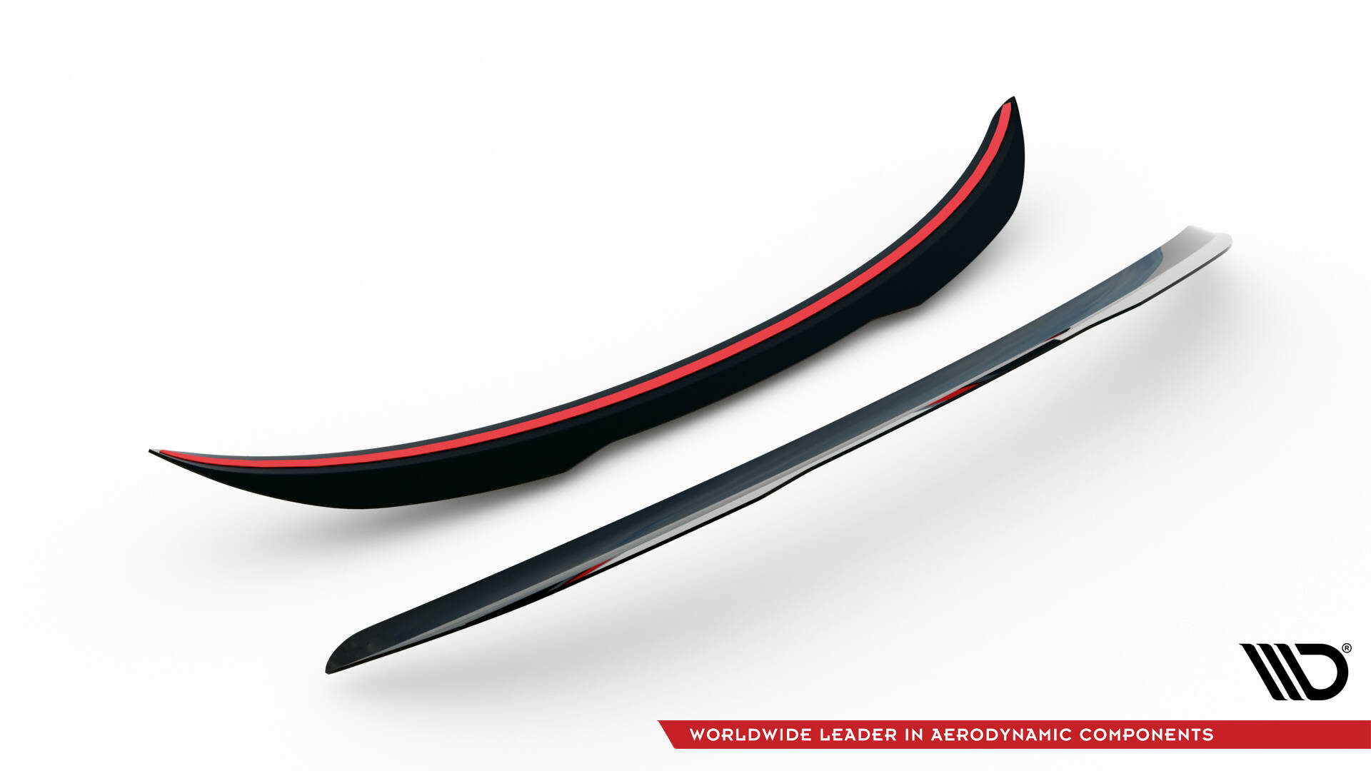 Heck Spoiler Aufsatz Abrisskante passend für Renault Megane RS Trophy / RS Cup Mk3 schwarz Hochglanz