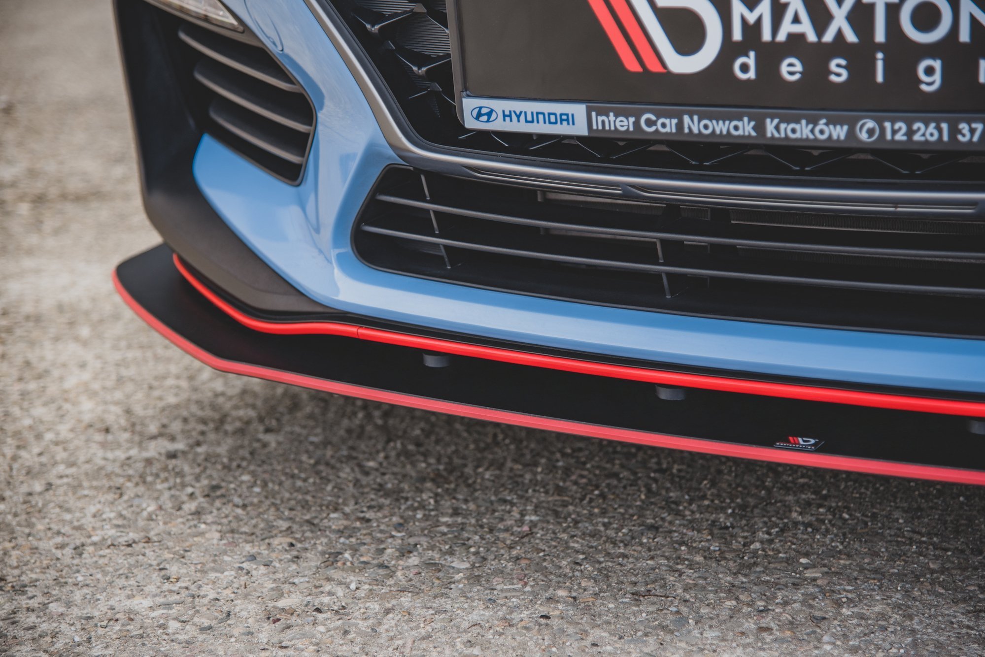 Street Pro Front Ansatz für für Hyundai I30 N Mk3 Hatchback / Fastback