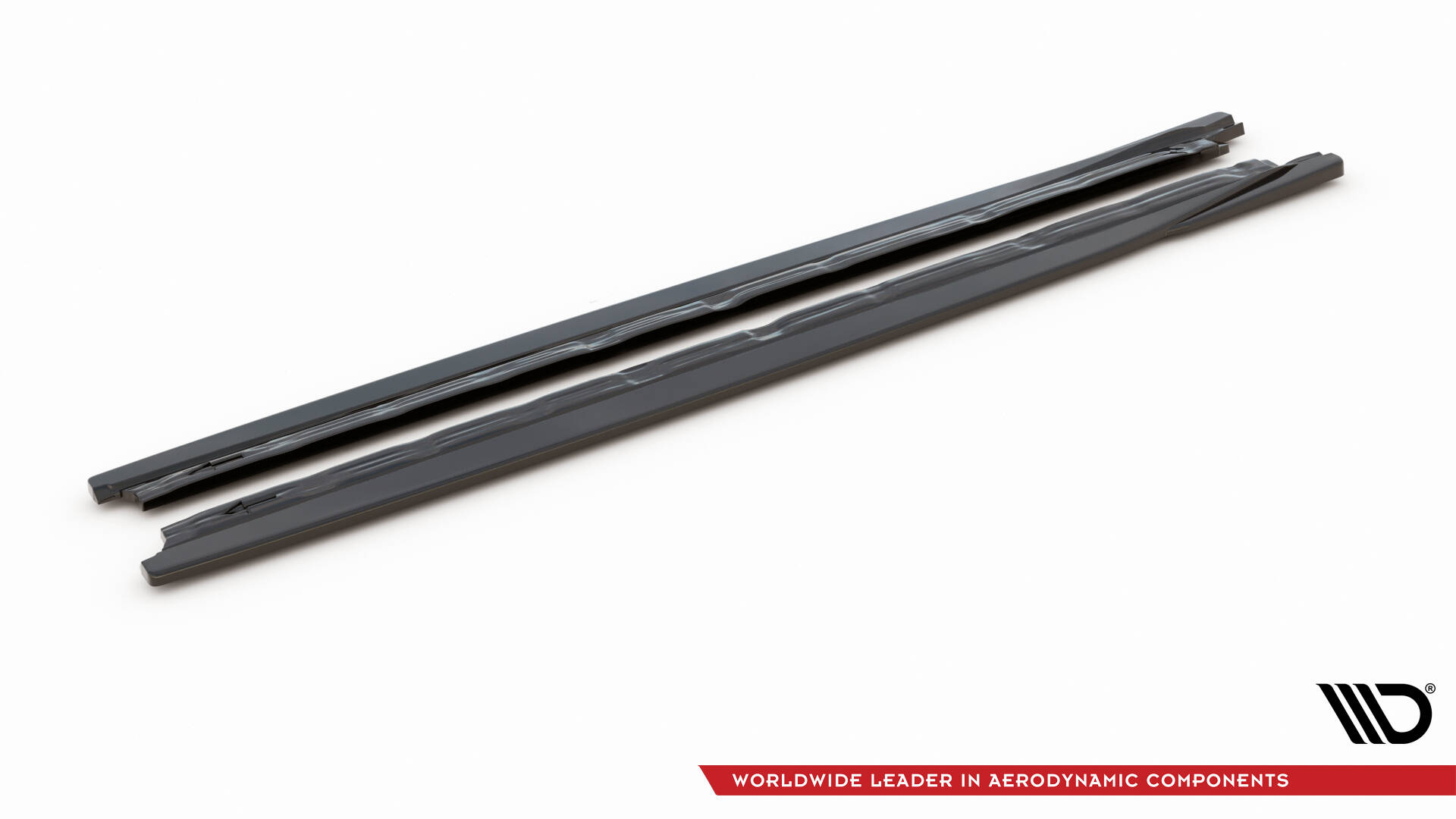 Seitenschweller Ansatz Paar V.1 passend für CUPRA Formentor Mk1 FL schwarz Hochglanz