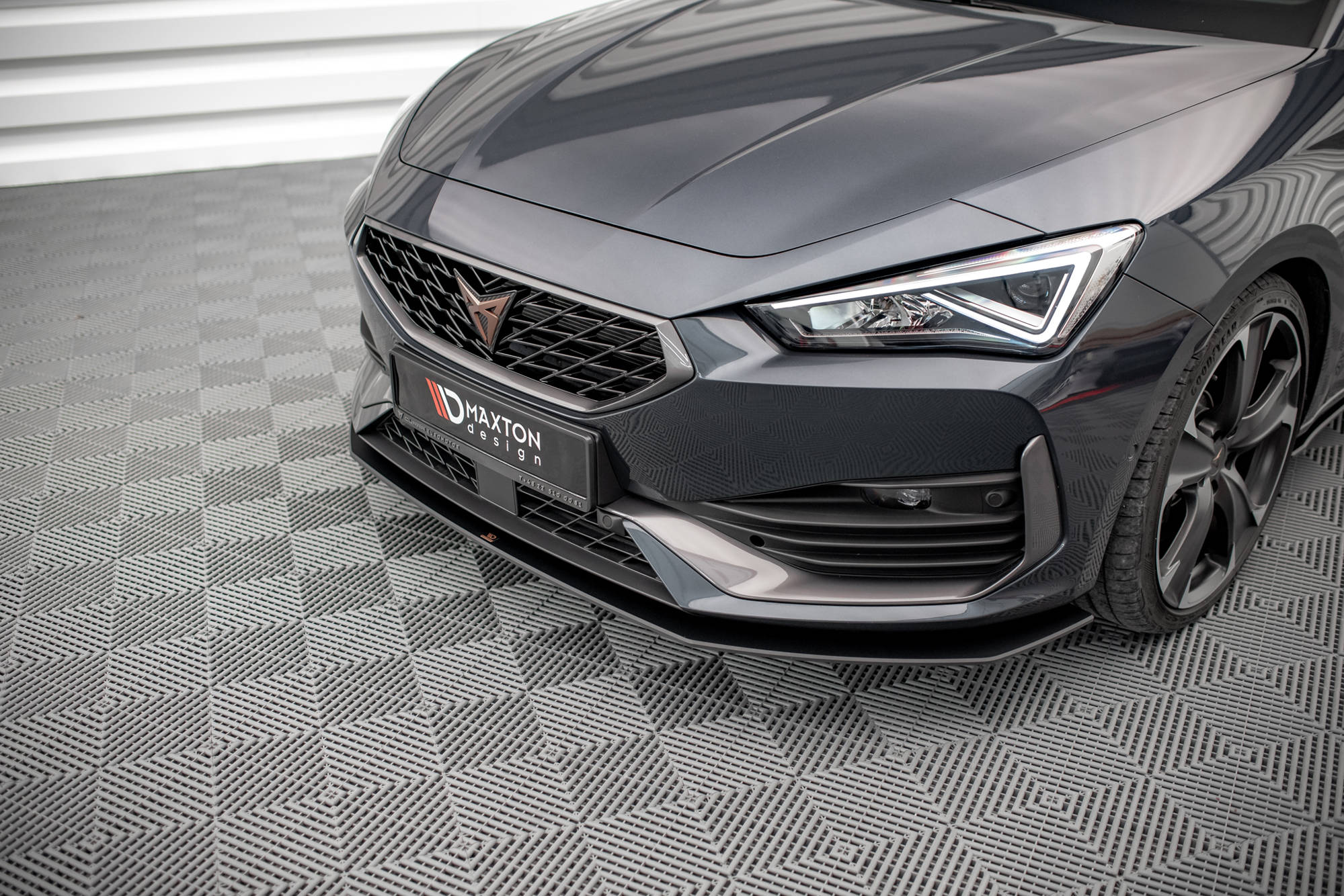 Frontlippe passend für CUPRA Leon Mk1 schwarz matt