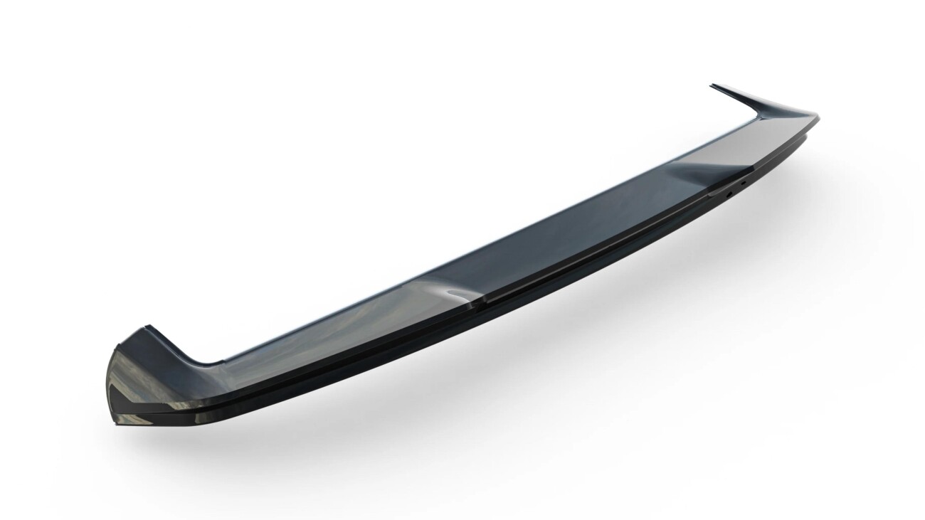 Heckspoiler Lippe 3D passend für Audi A6 Avant / A6 Allroad / A6 S-Line Avant / S6 Avant C8 / C8 Facelift schwarz Hochglanz