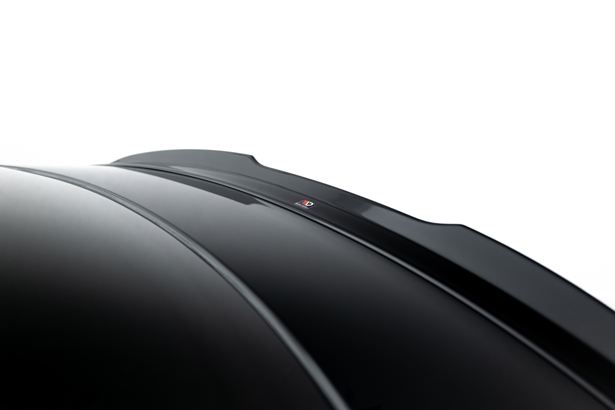 Spoiler CAP V.1 für Audi A5 F5 Sportback schwarz Hochglanz