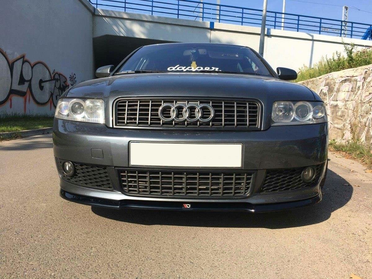 Front Ansatz V.1 für Audi A4 S-Line B6 schwarz Hochglanz