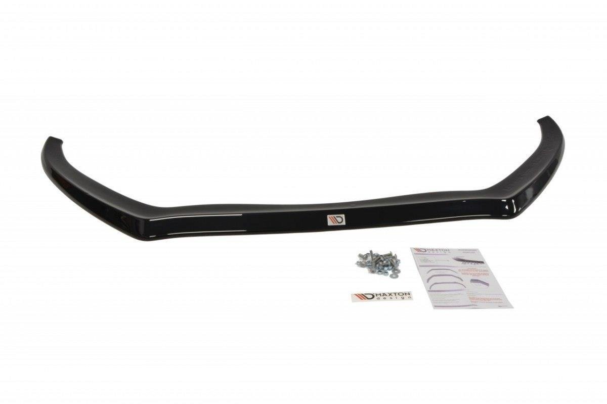 Street+ Spoilerlippe Front Ansatz V.2 passend für Audi A4 B8 FL schwarz Hochglanz