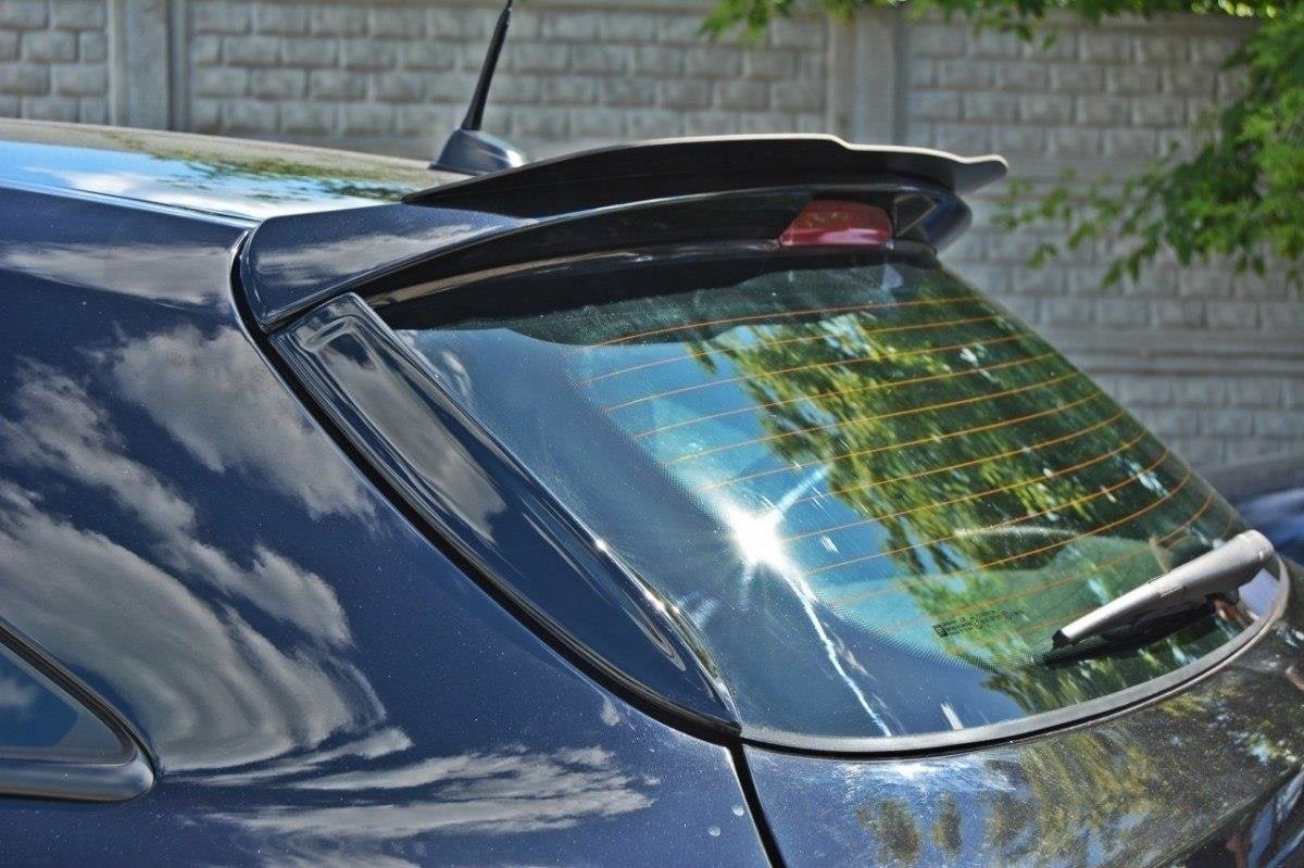 Seitliche Heck Spoiler Aufsätze passend für Opel Astra H FOR OPC / VXR schwarz Hochglanz