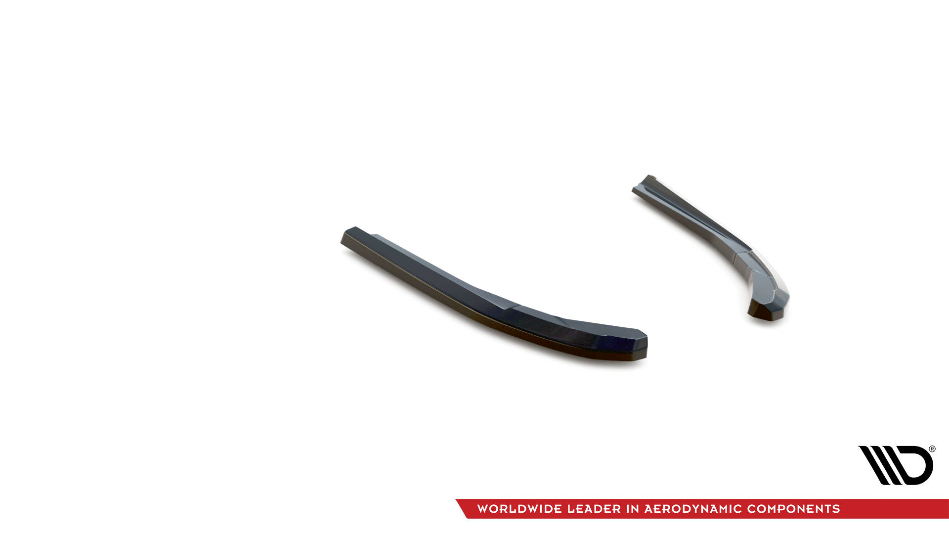 Street+ Heck Ansatz Flaps V.1 passend für BMW 4er Gran Coupe M-Paket G26 schwarz Hochglanz