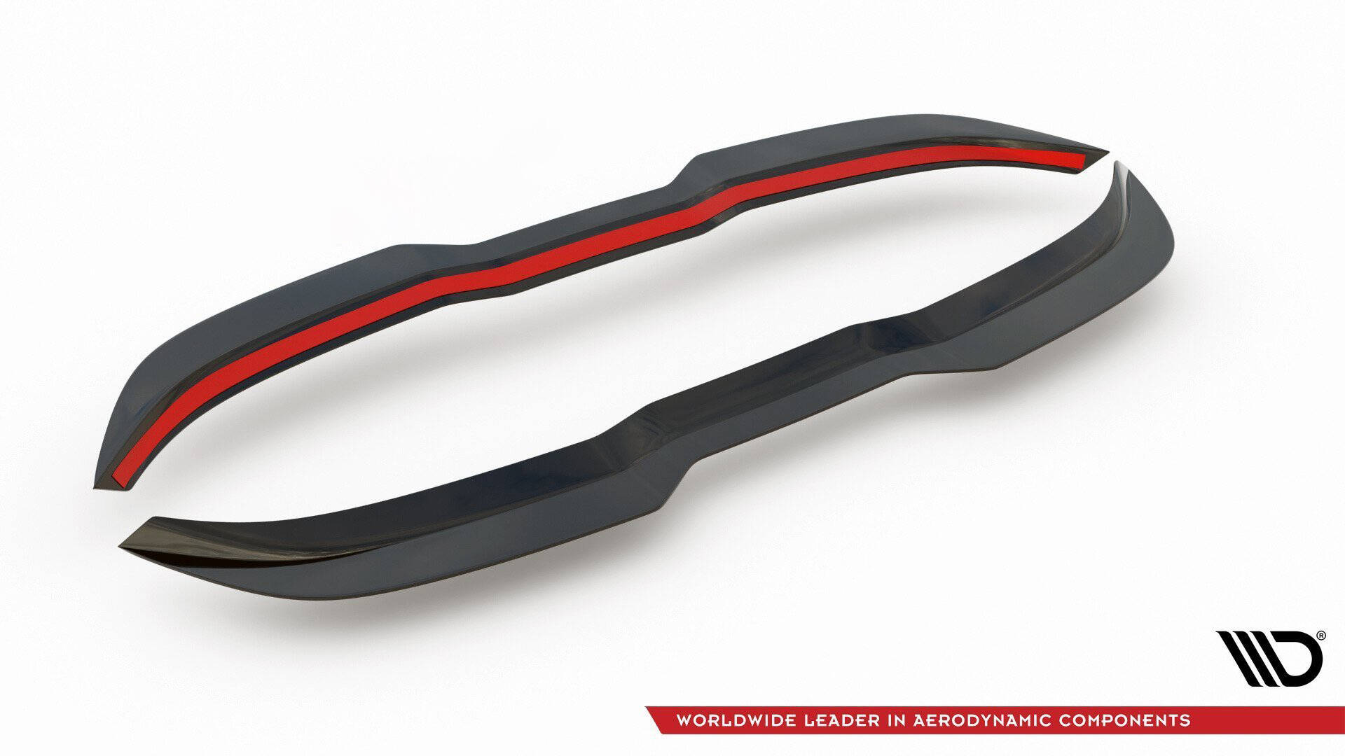 Spoiler CAP V.2 für Ford Focus Hatchback ST Mk4 schwarz Hochglanz