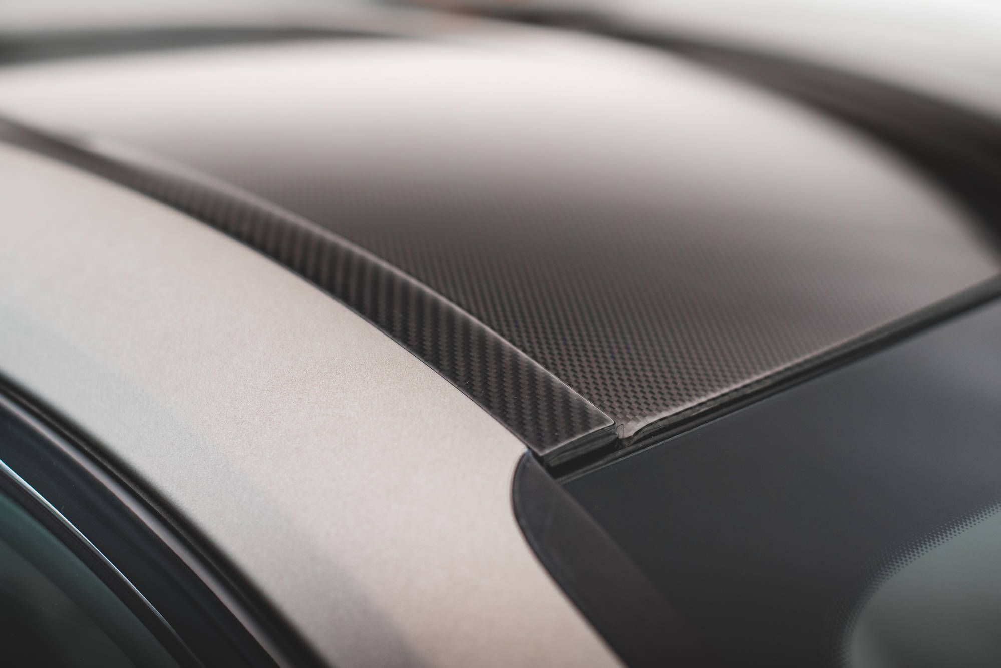 Carbon Fiber Dachschienen Spoiler passend für BMW M4 G82 / G82 FL