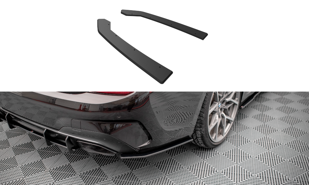 Street Pro Heck Ansatz Flaps V.1 passend für BMW 3er M-Paket G20 / G21 rot