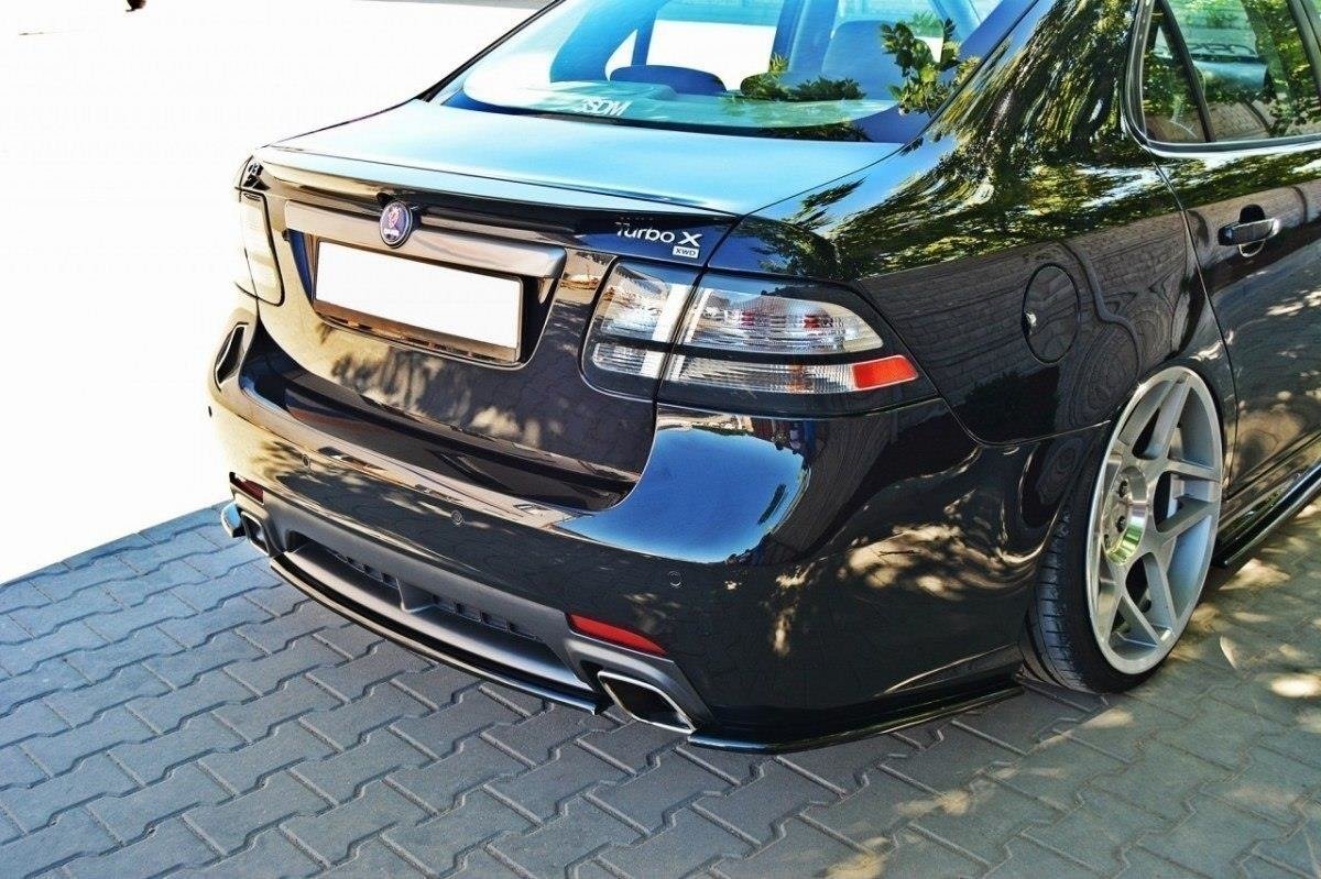Diffusor Flaps passend für SAAB 9-3 TURBO X schwarz Hochglanz