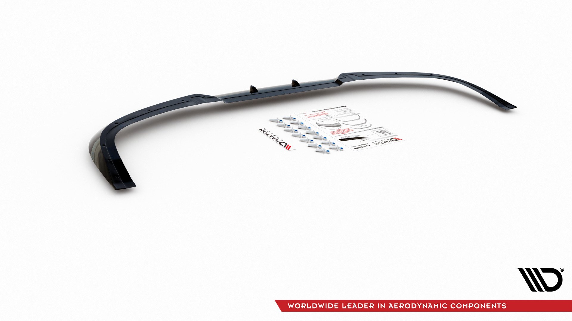 Front Ansatz für Cupra Look VW Golf IV R32 schwarz Hochglanz