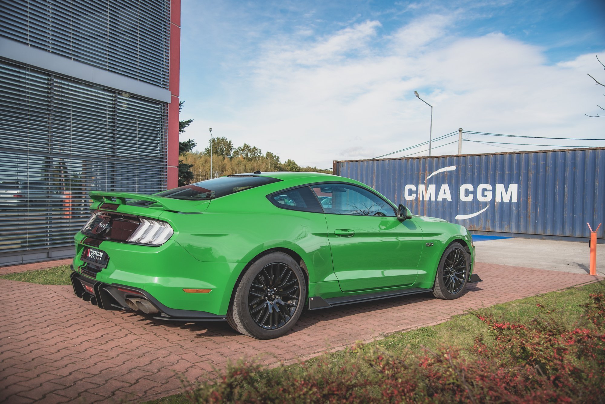 Street Pro Seitenschweller Leisten V.2 passend für Ford Mustang GT Mk6 FL