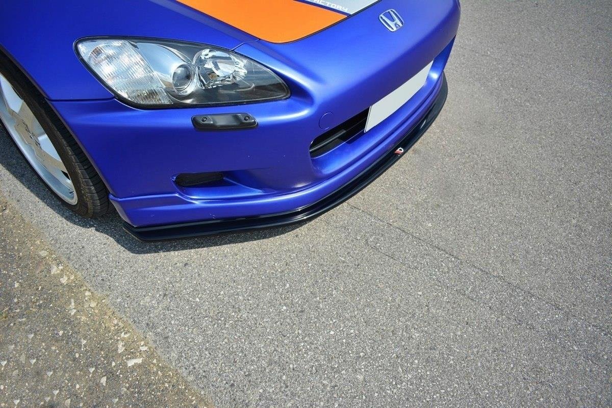 Street+ Spoilerlippe Front Ansatz V.2 passend für Honda S2000 schwarz Hochglanz