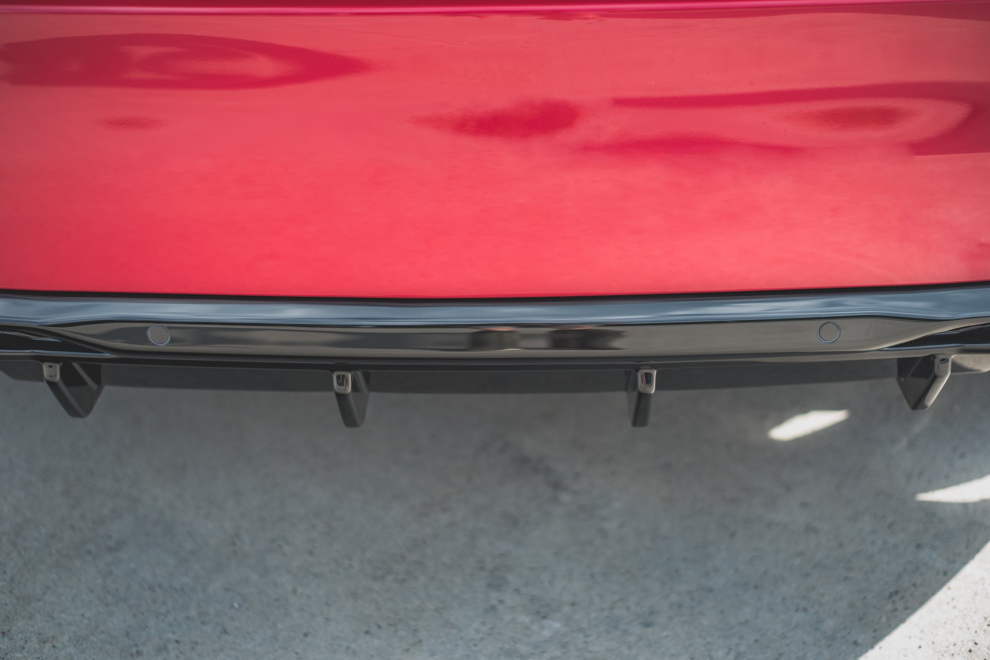 Street+ Heck Ansatz Diffusor + Endrohre passend für Peugeot 308 GT Mk2 FL