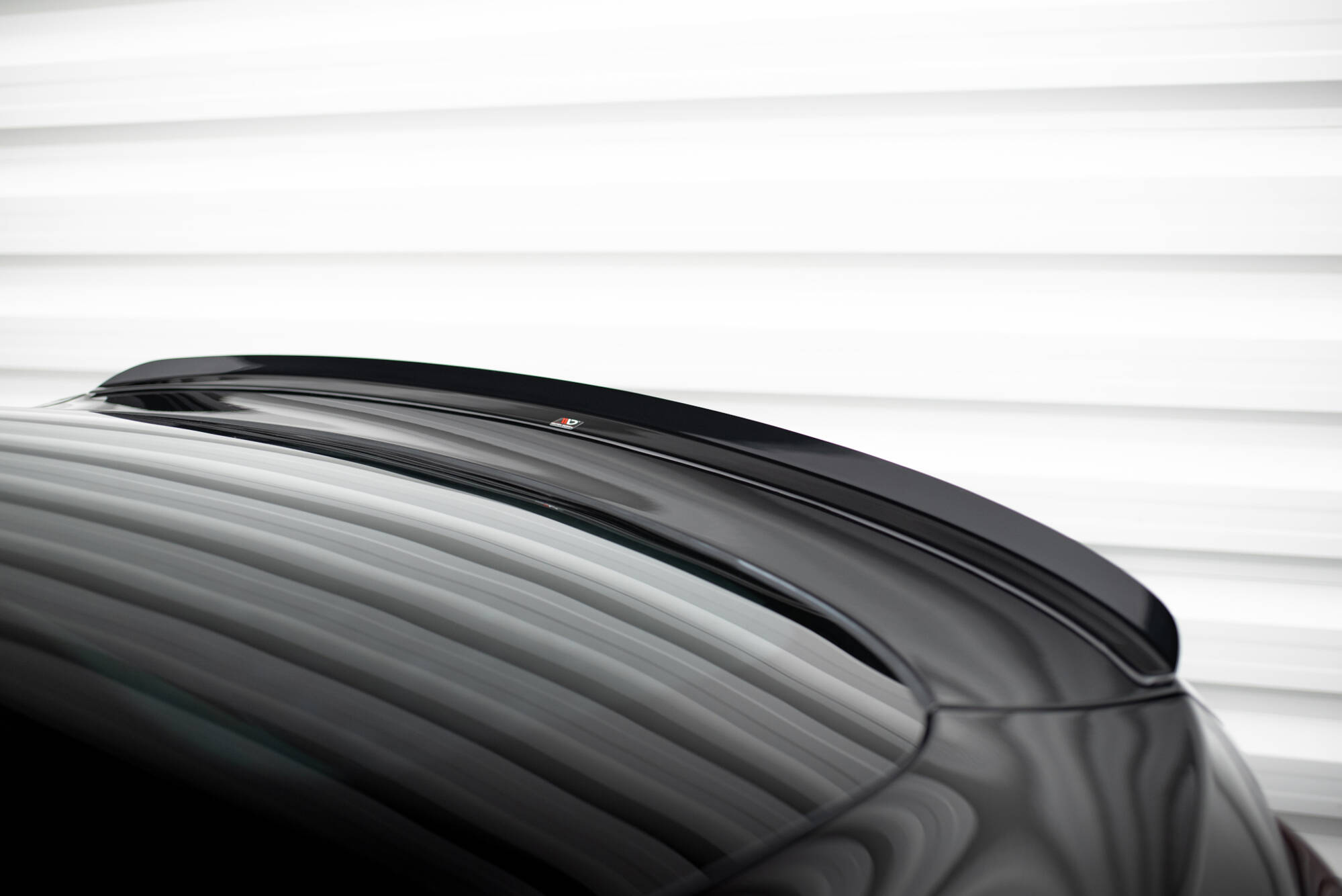Spoiler CAP für BMW X4 M Paket schwarz Hochglanz
