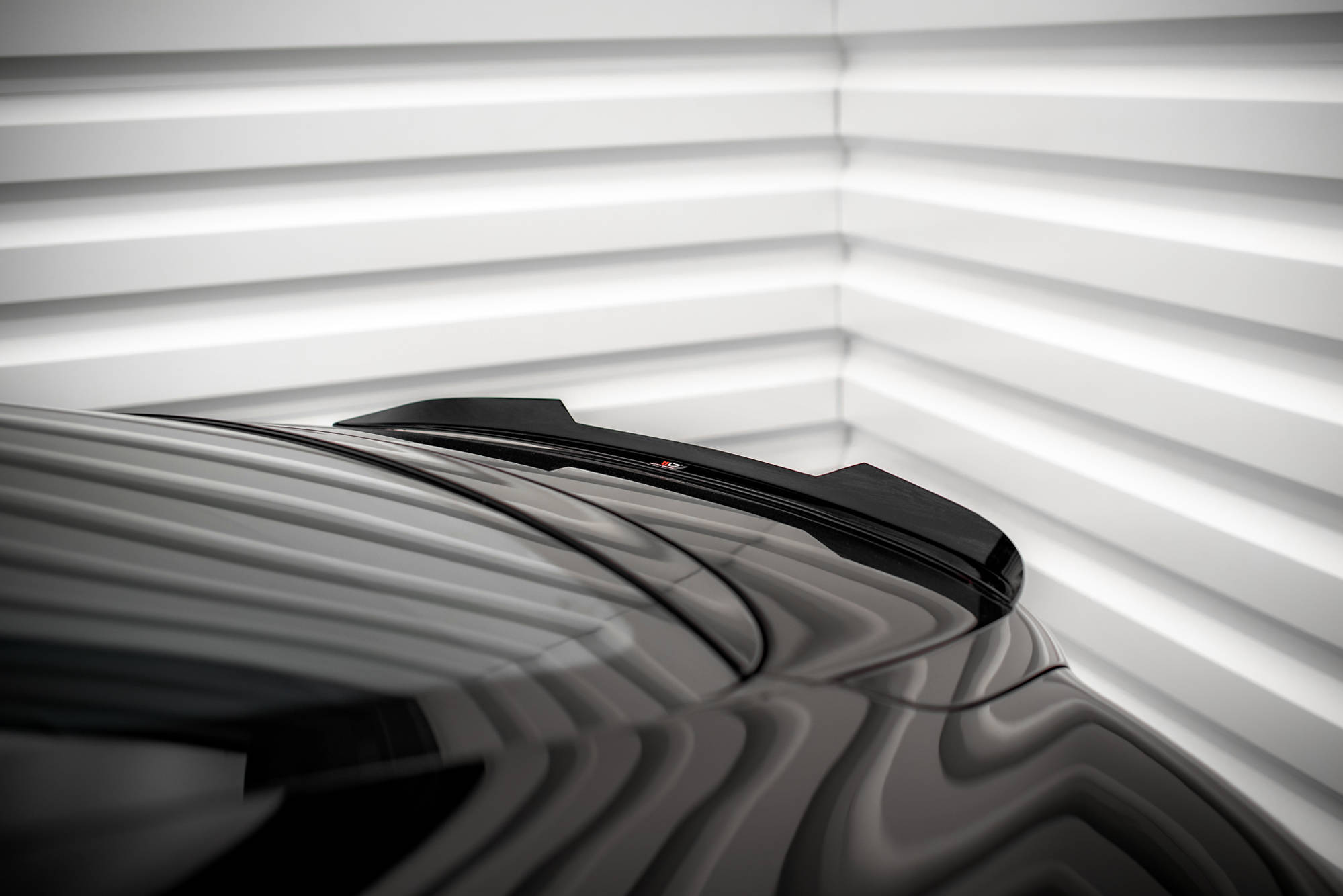 Heckspoiler Lippe passend für Bentley Continental GT V8 S Mk2 schwarz Hochglanz